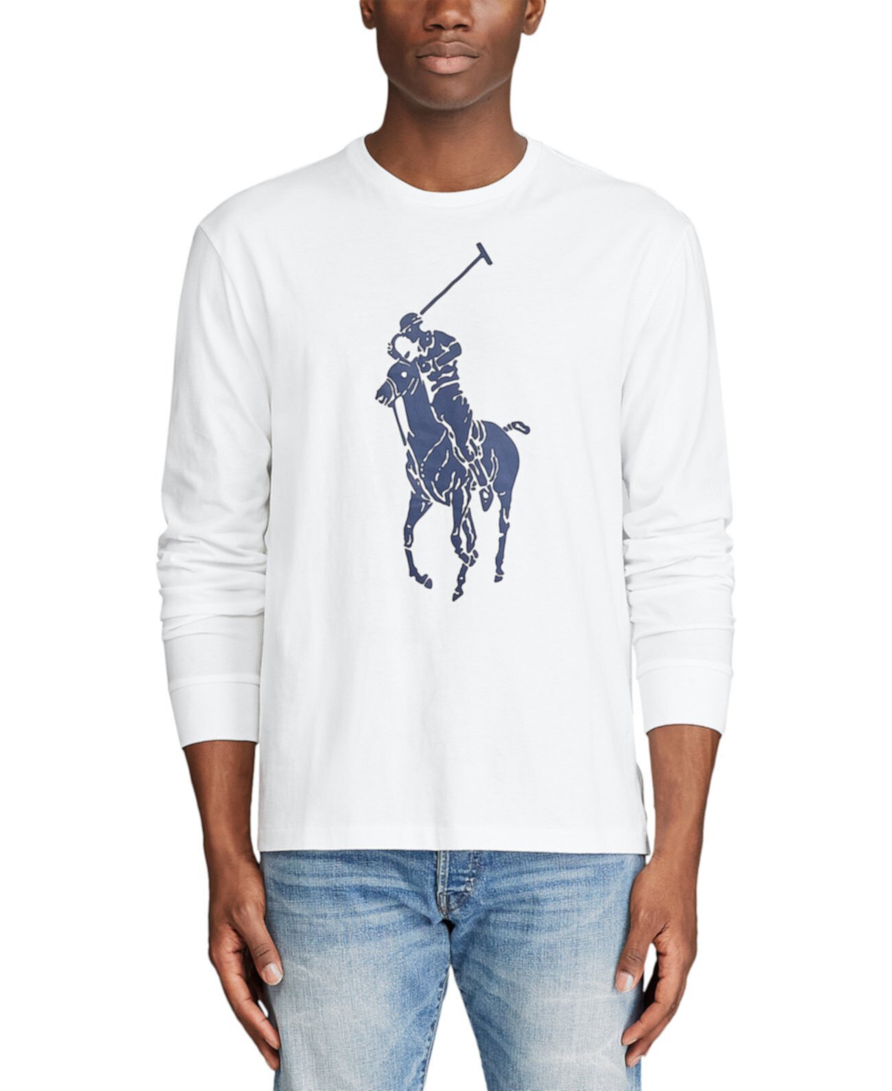 Мужская классическая футболка Big Pony Ralph Lauren