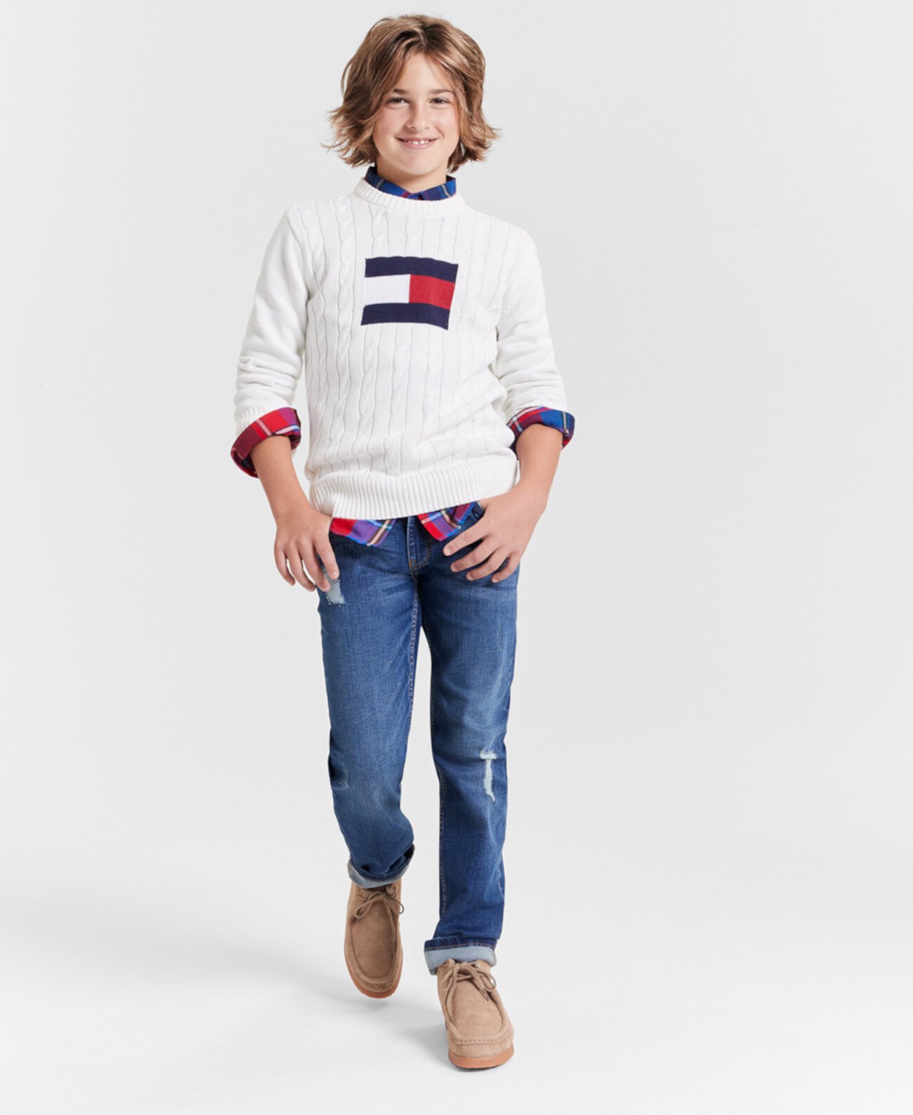 Мальчиковый Свитер Tommy Hilfiger Flag Tommy Hilfiger