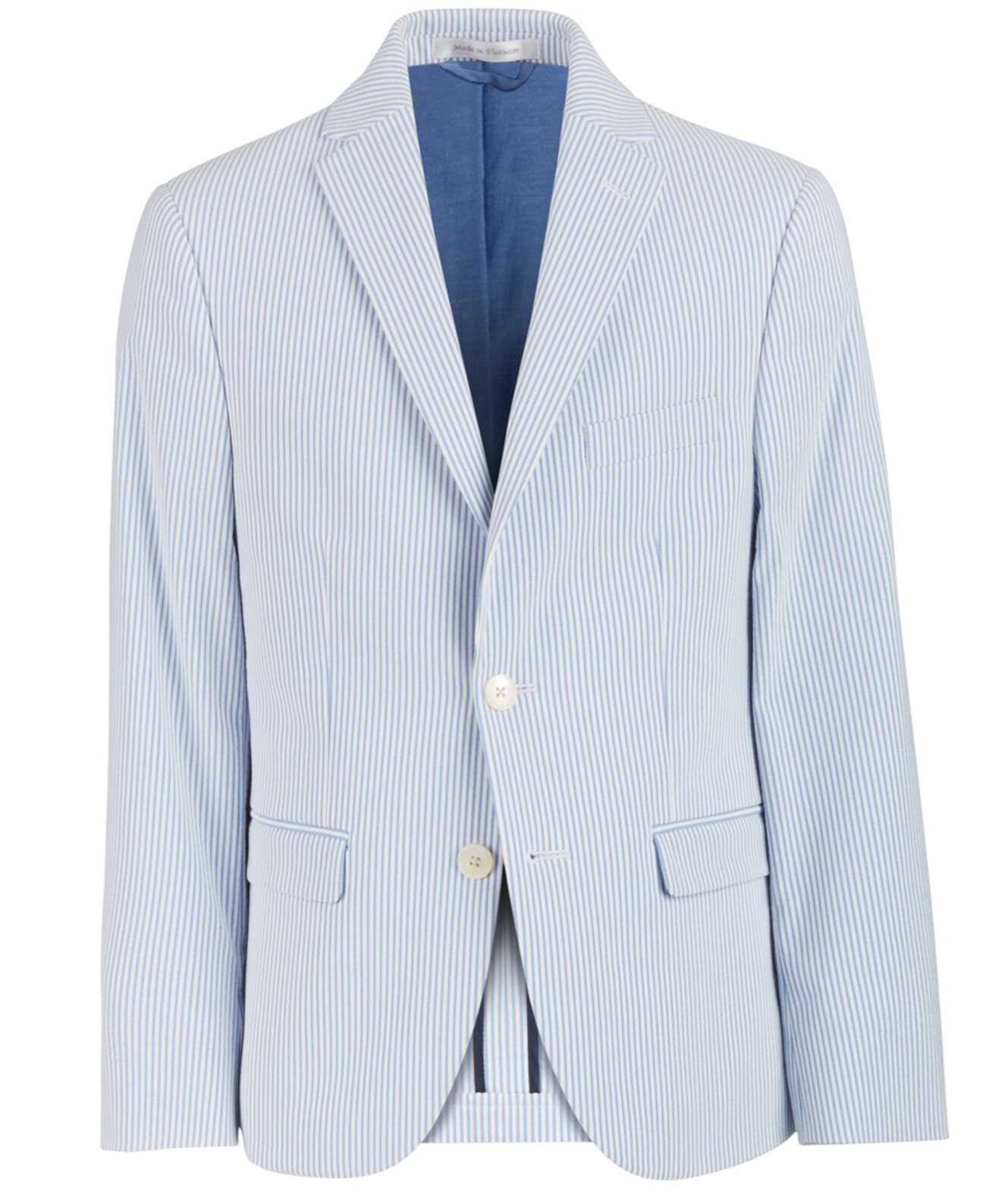 Синие / белые полосатые пиджаки Big Boys Slim-Fit Ralph Lauren