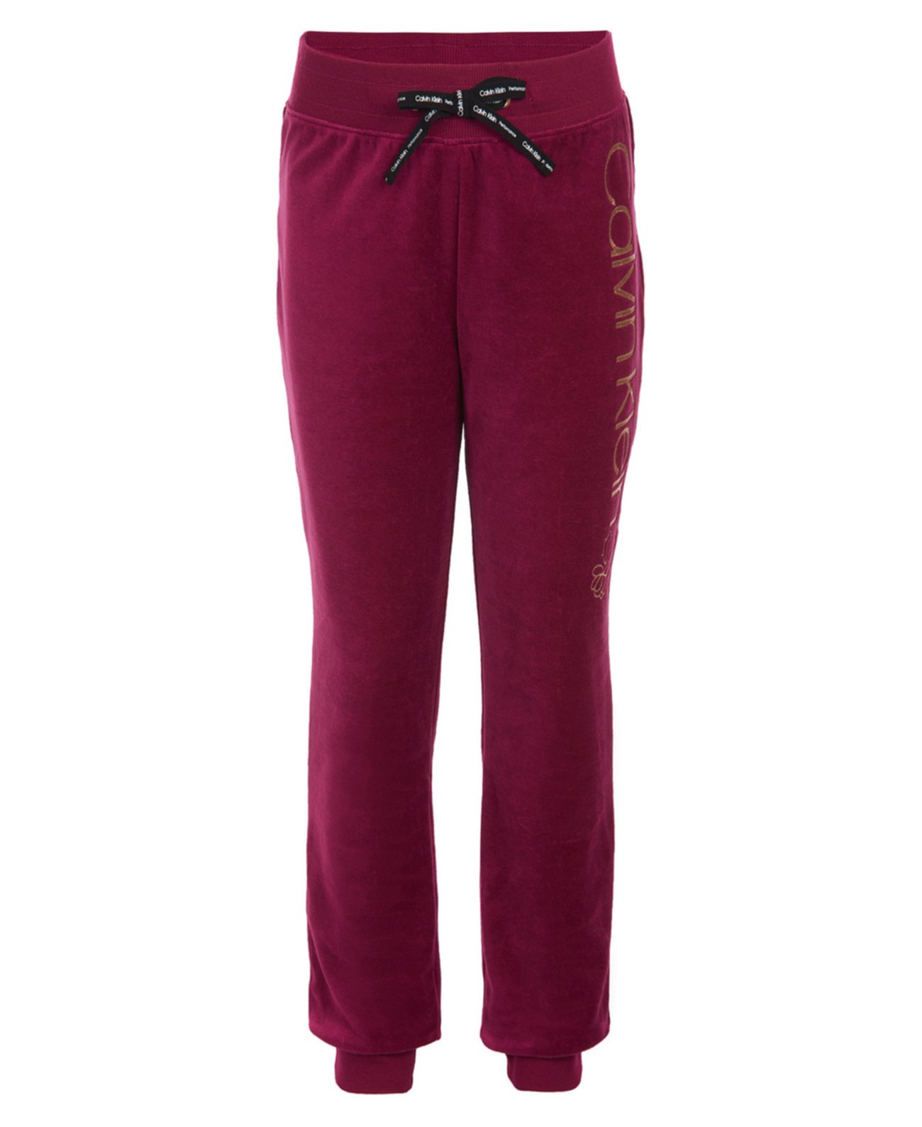 Большие велюровые брюки Jogger для девочек Calvin Klein