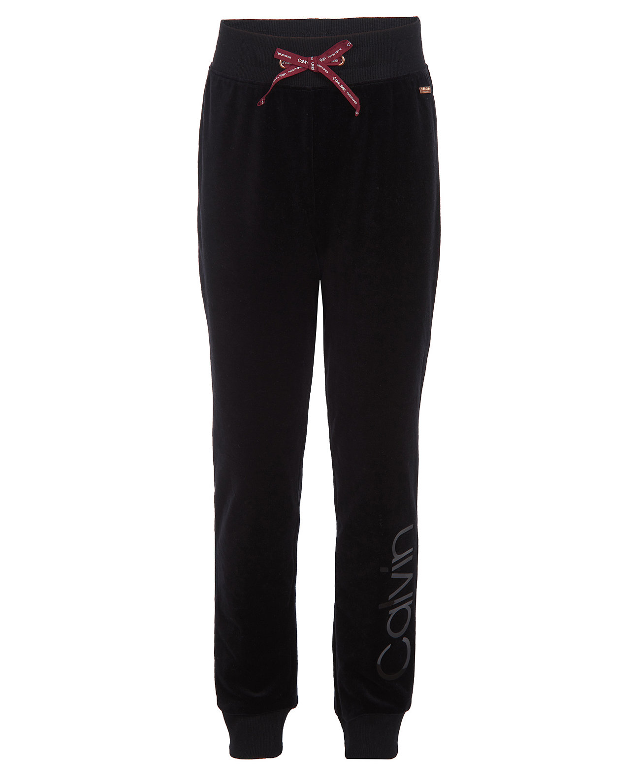 Большие велюровые брюки Jogger для девочек Calvin Klein