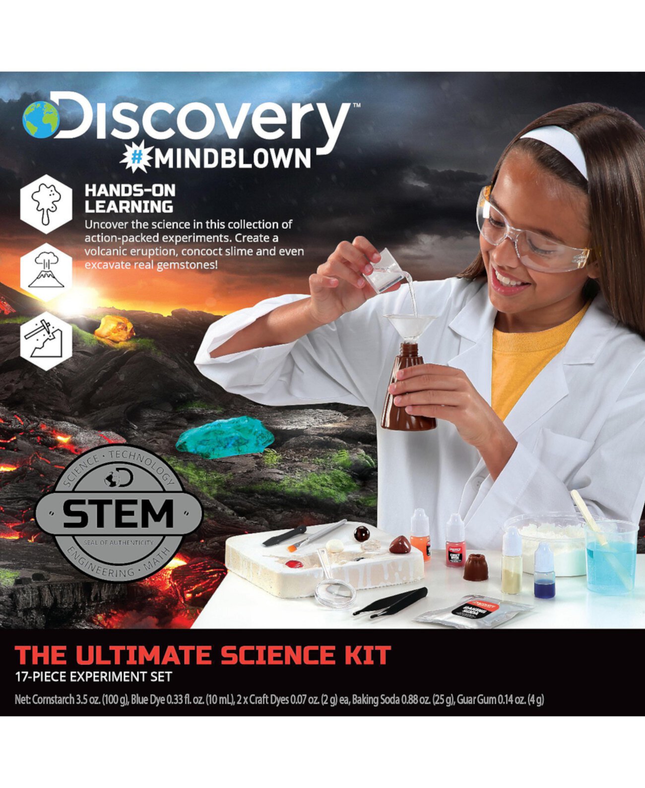 Discovery Mindblown Toy Kids Ultimate Экспериментальный Комплект Discovery Mindblown