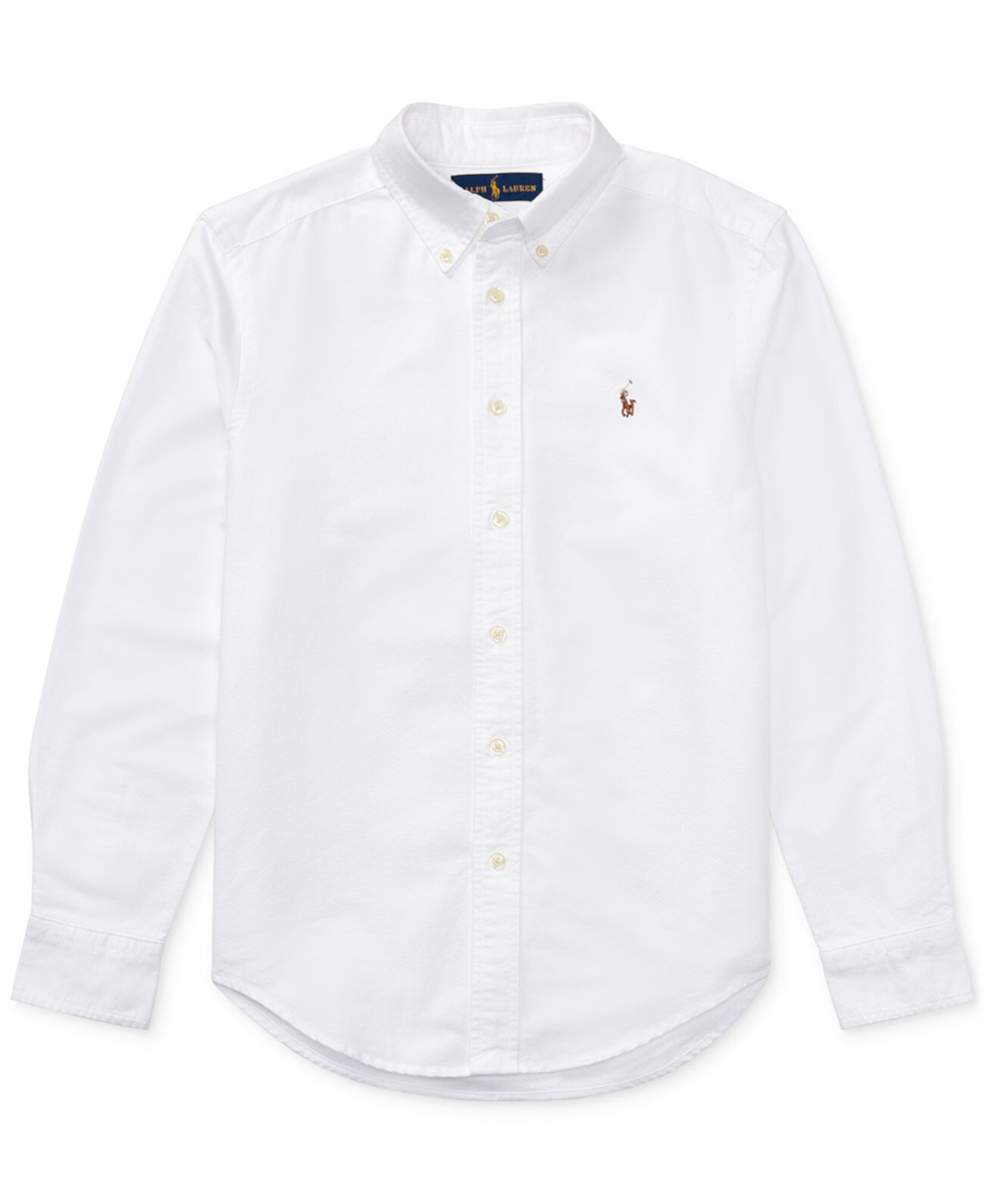Рубашка Oxford с вышитым логотипом для мальчиков Polo Ralph Lauren Polo Ralph Lauren