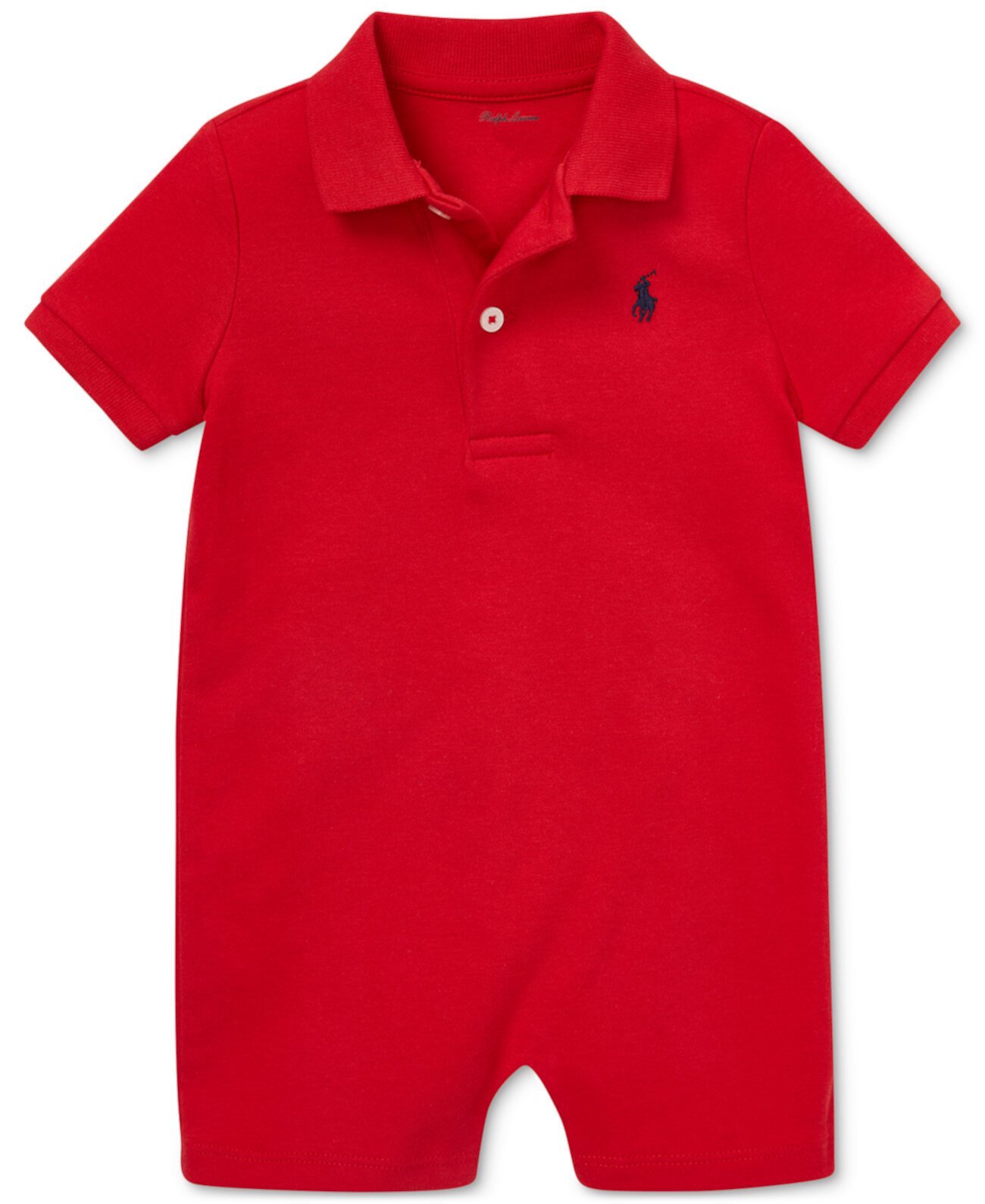 Рубашка-поло из хлопка с интерлоком для маленьких мальчиков Ralph Lauren Polo Ralph Lauren