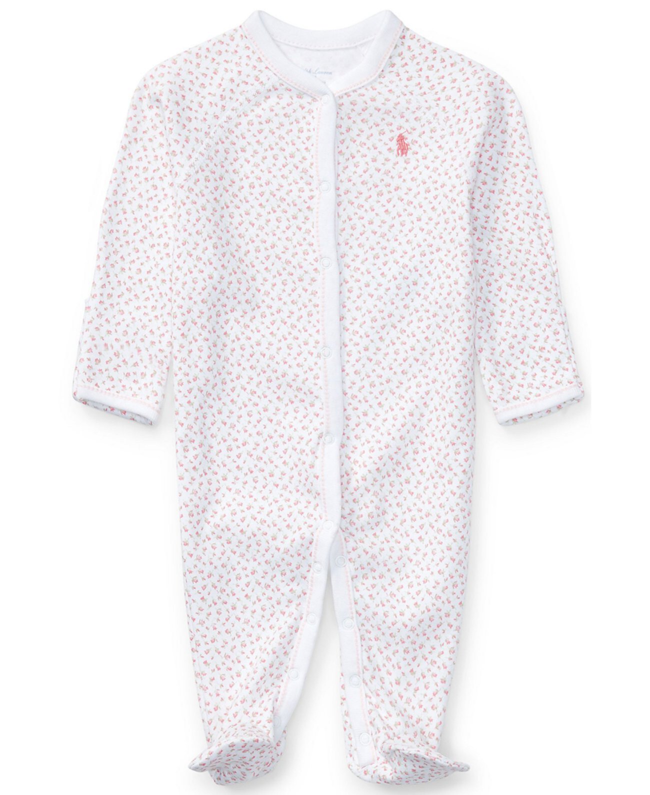 Ромпер Polo Ralph Lauren Для девочек Floral Cotton Coverall Polo Ralph Lauren