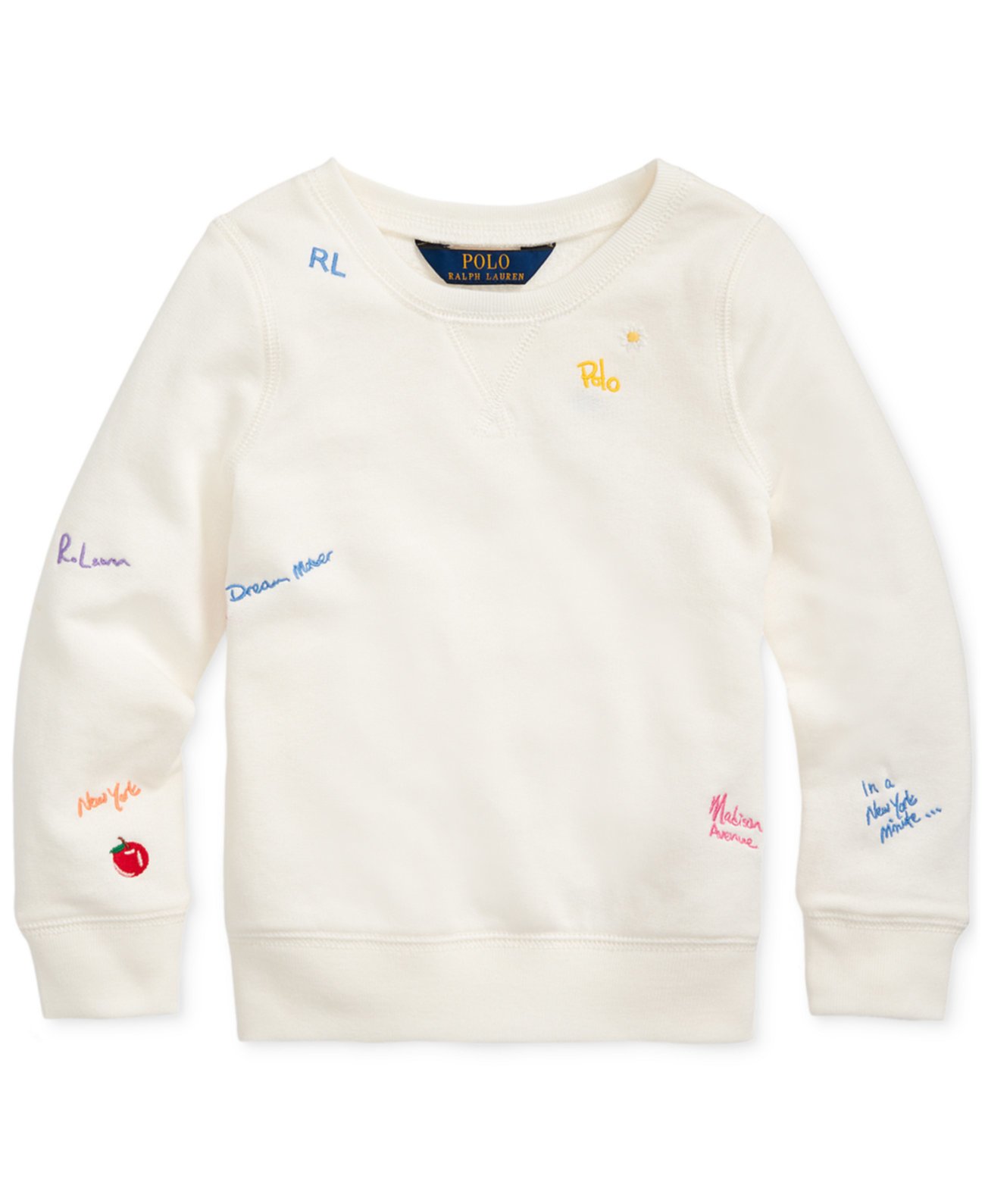 Французские пуловер Terry Girls Ralph Lauren