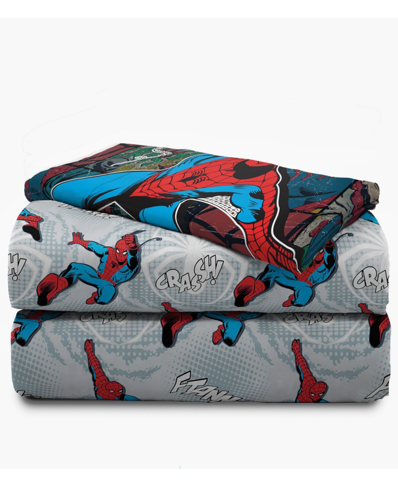 Набор из трех двойных простыней Spiderman Jump Kick Marvel