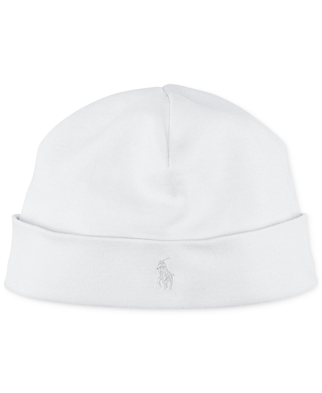 Хлопковая шапка Ralph Lauren для новорожденных девочек Polo Ralph Lauren