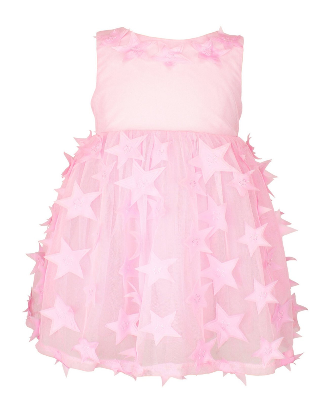 Baby Girl Звездное платье из тюля Popatu