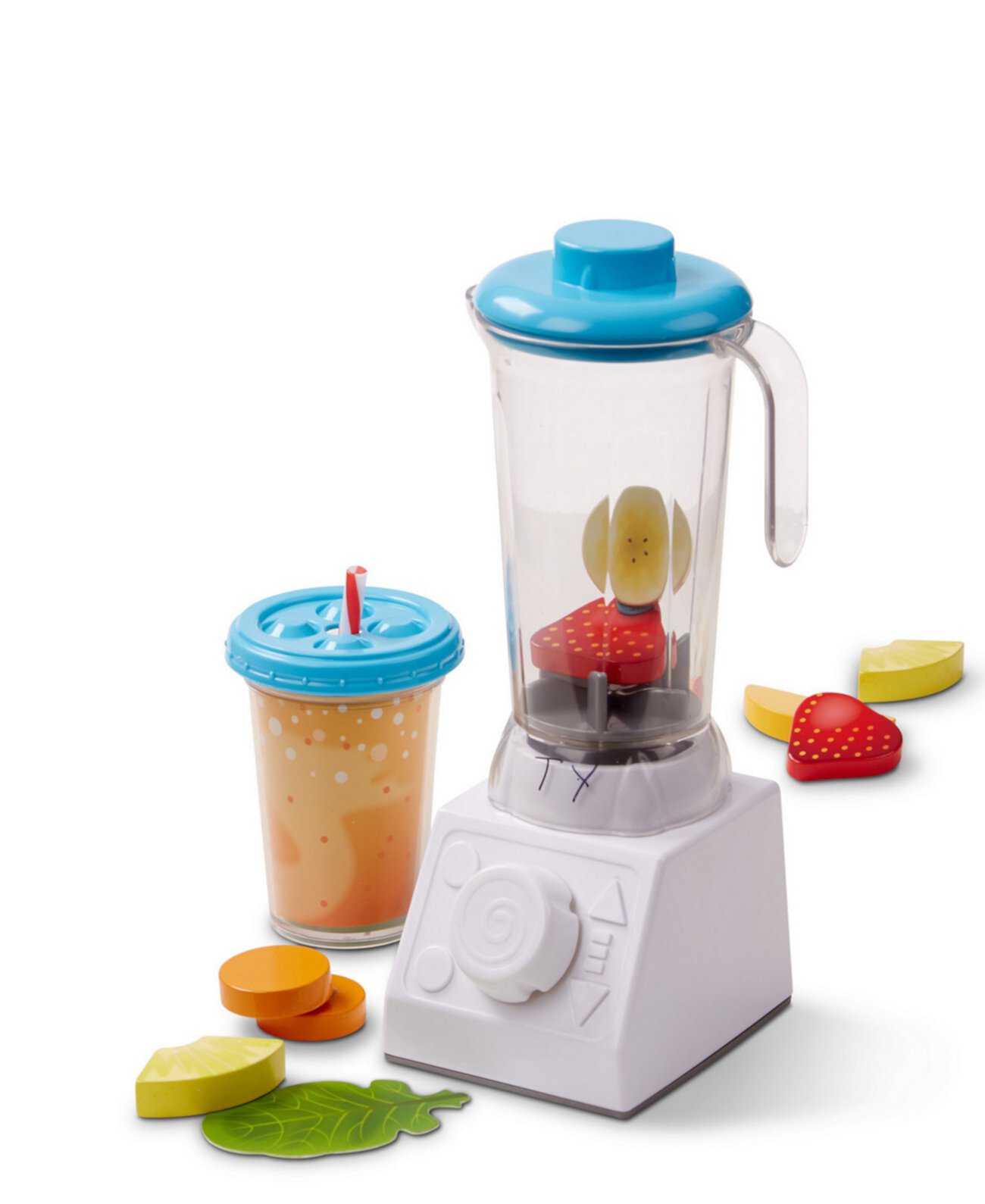 Блендер Melissa & Doug Smoothie Maker с игровой пищей (24 шт.) Melissa & Doug