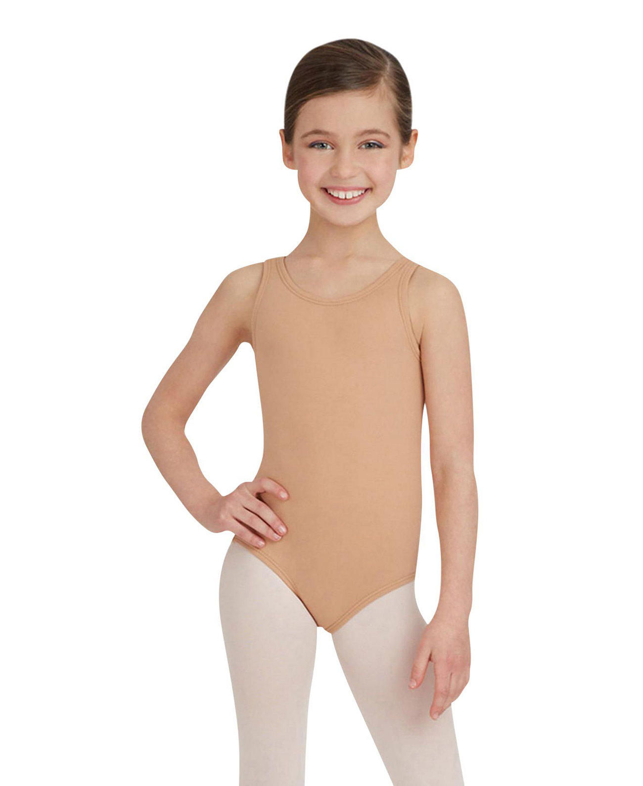 Детское Боди Capezio Tank Leotard Для девочек Capezio