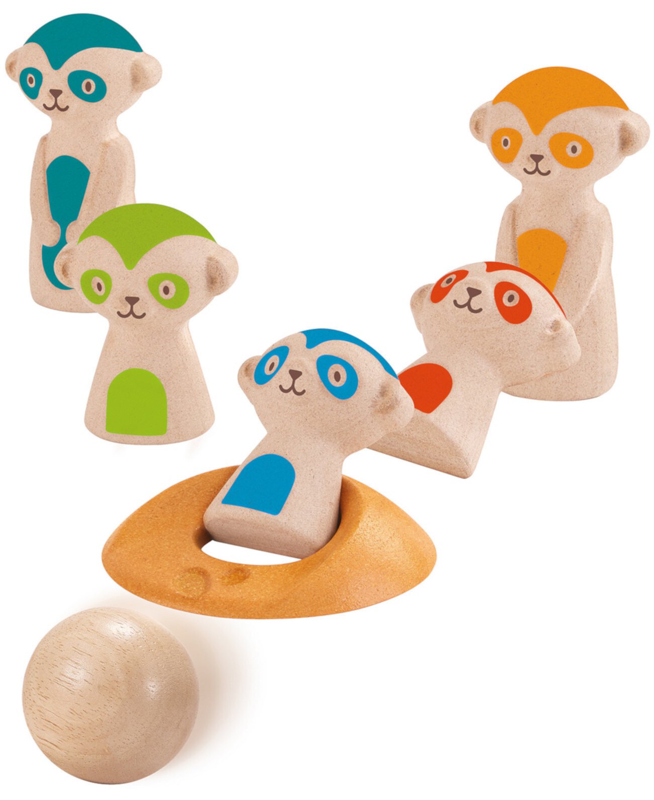 Игра Plan Toys Meerkat Bowling Plan Toys