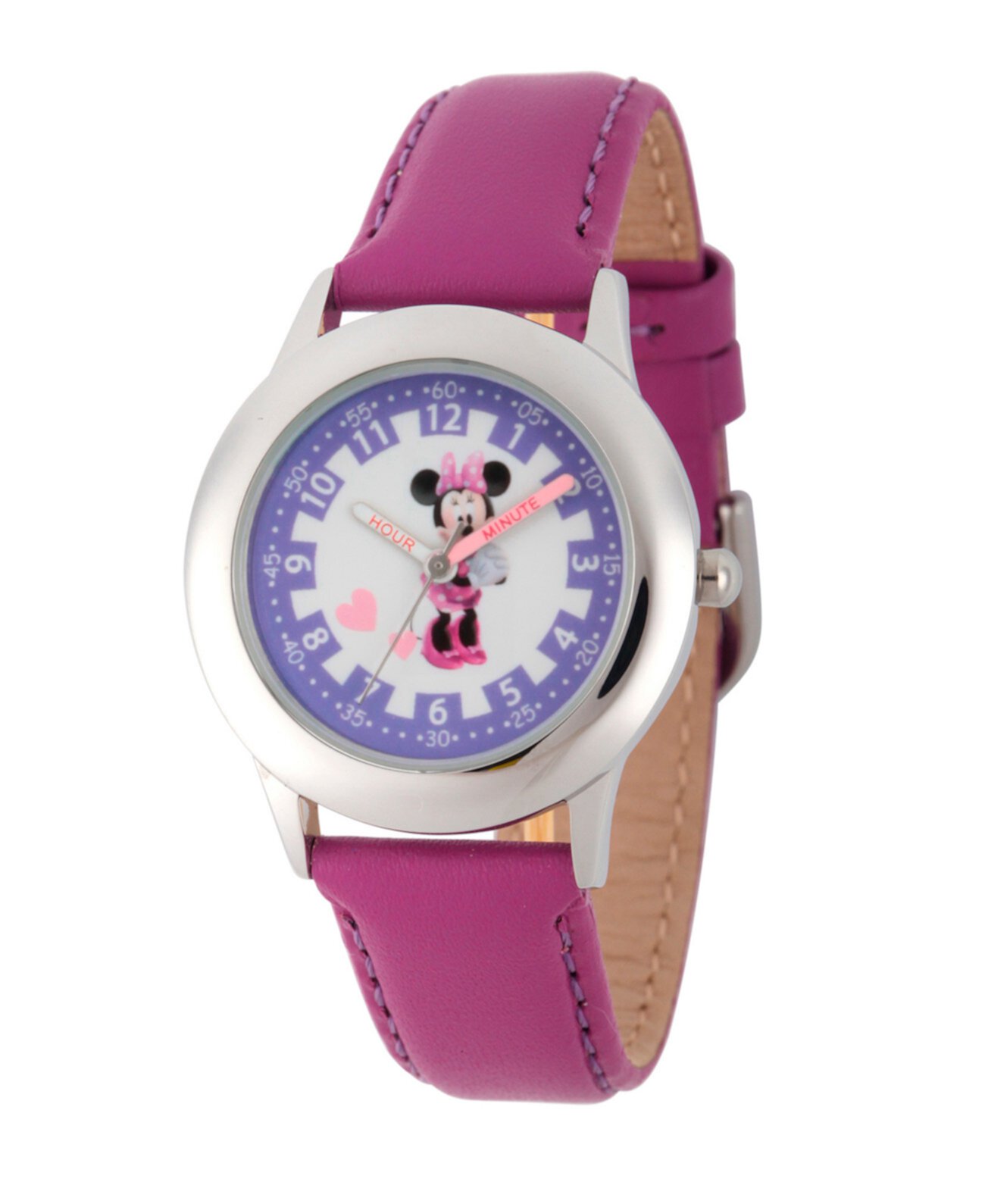 Часы для учителей времени из нержавеющей стали для девочек с Минни Маус Disney Ewatchfactory