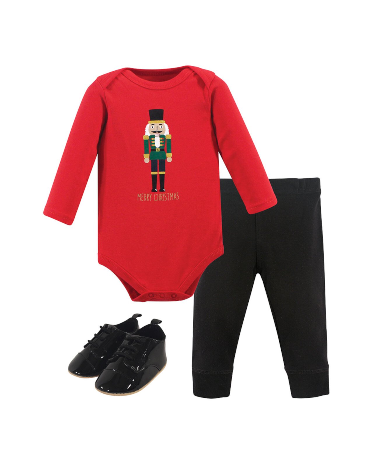 Боди "Щелкунчик" для маленьких девочек, комплект брюк и обуви, набор из 3 шт. Hudson Baby