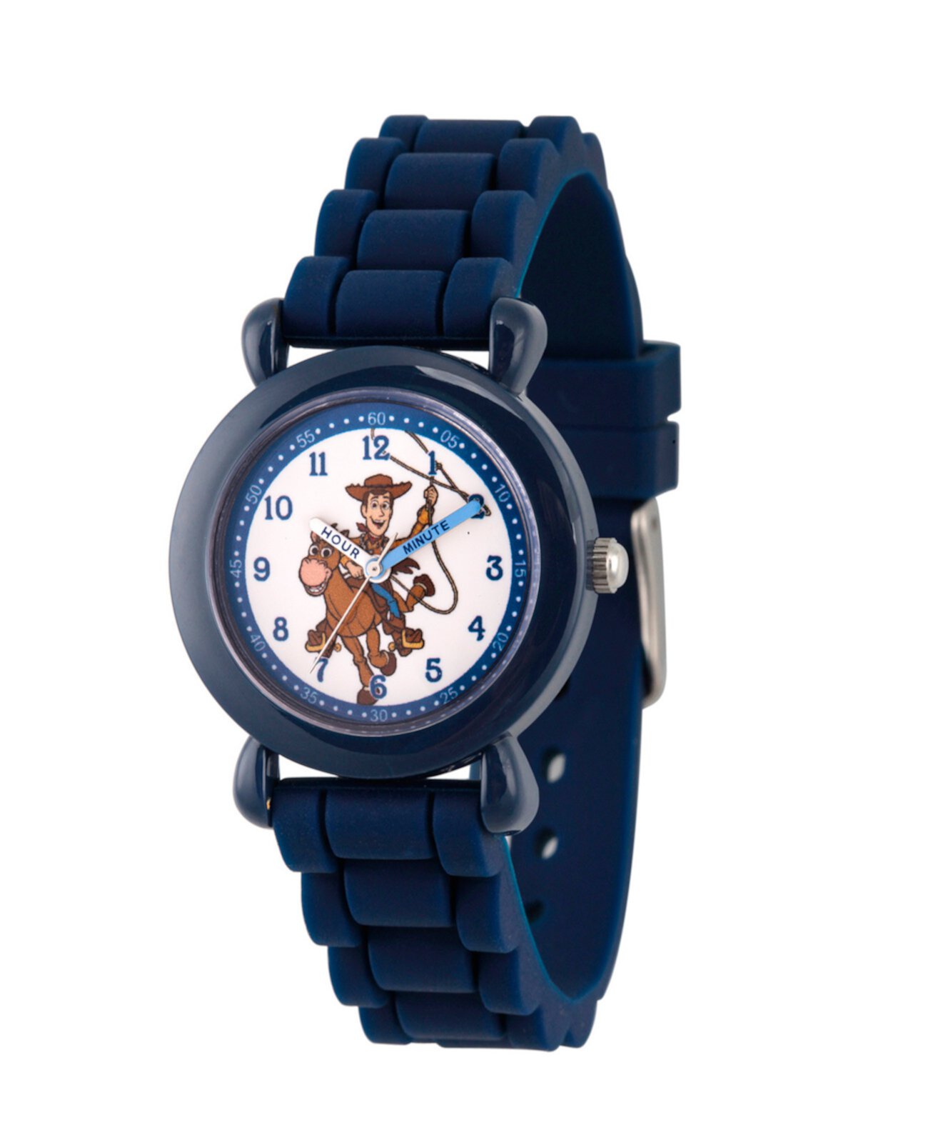 Disney Toy Story для мальчика 4 Woody Blue Пластиковые часы для учителя с ремешком 32мм Ewatchfactory