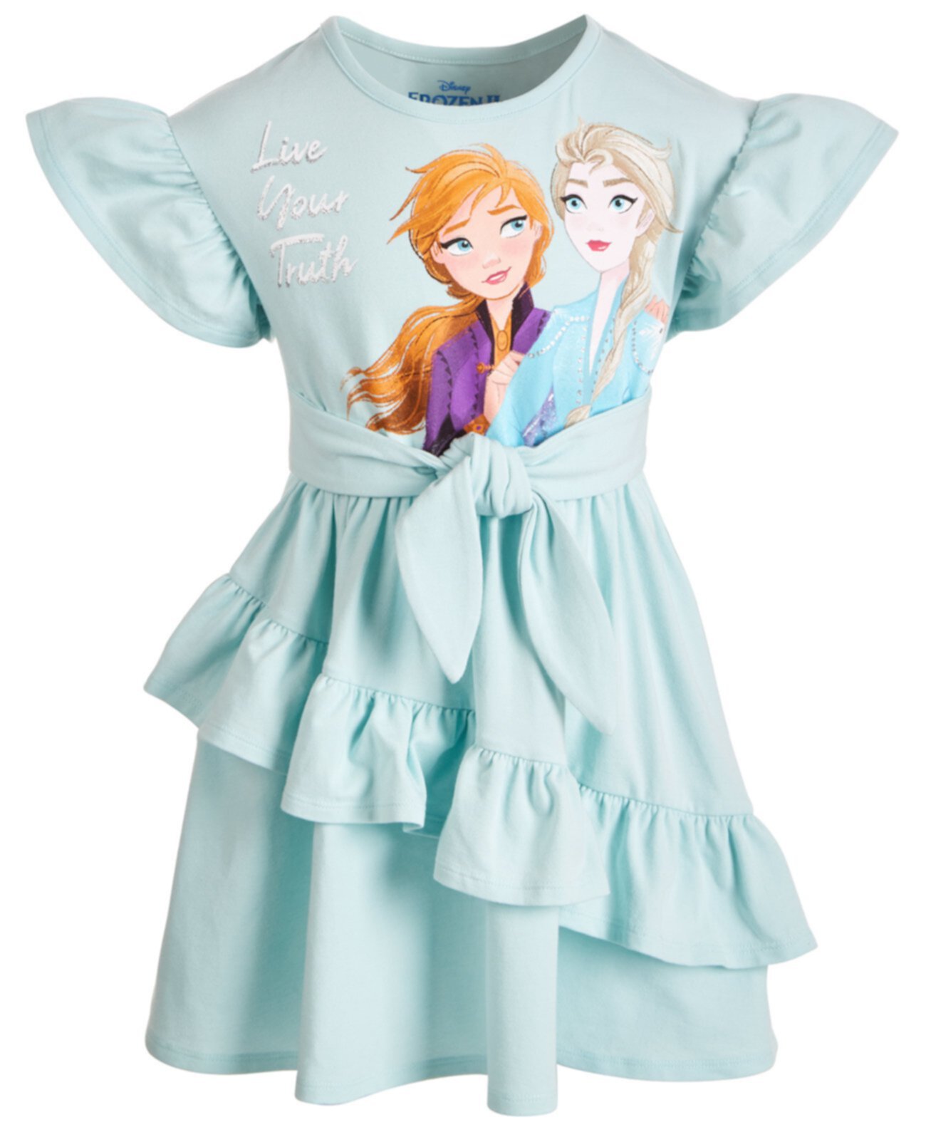 Малышка Elsa & Anna Live Your Ruffled платье Disney