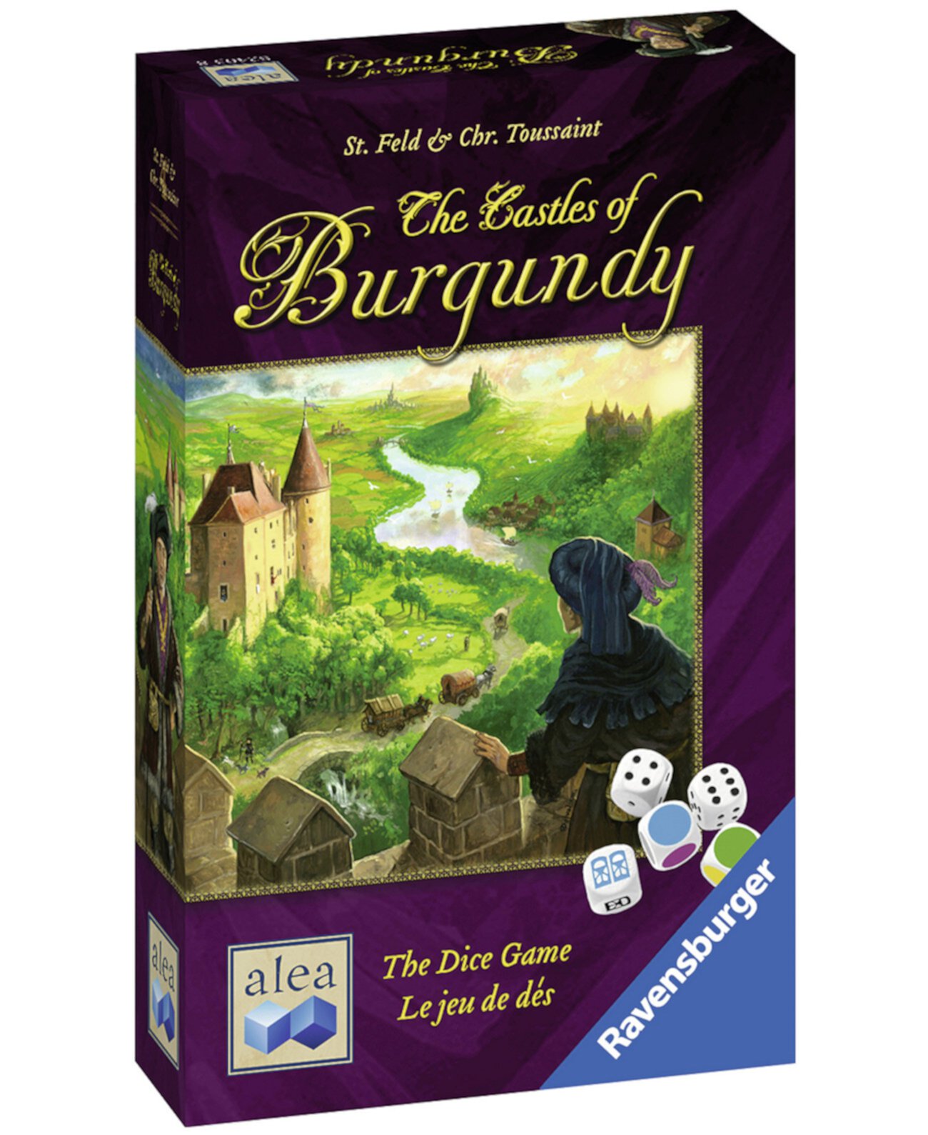 замки Бургундии - игра в кости Ravensburger