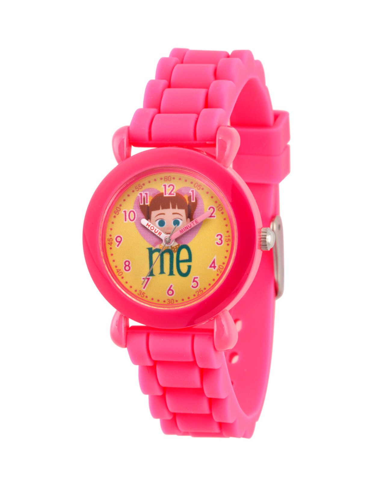 Girl's Disney Toy Story 4 Габби Габби Розовые пластиковые часы с учителями для часов 32 мм Ewatchfactory