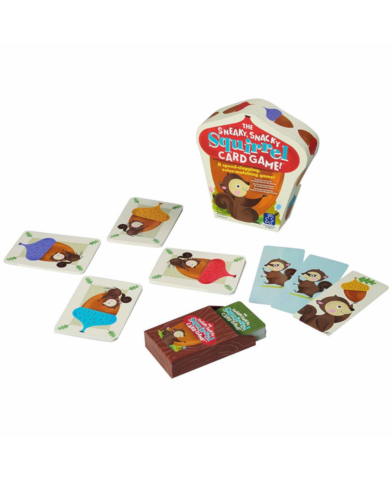 Sneaky, Snacky Squirrel Card Game Educational Insights