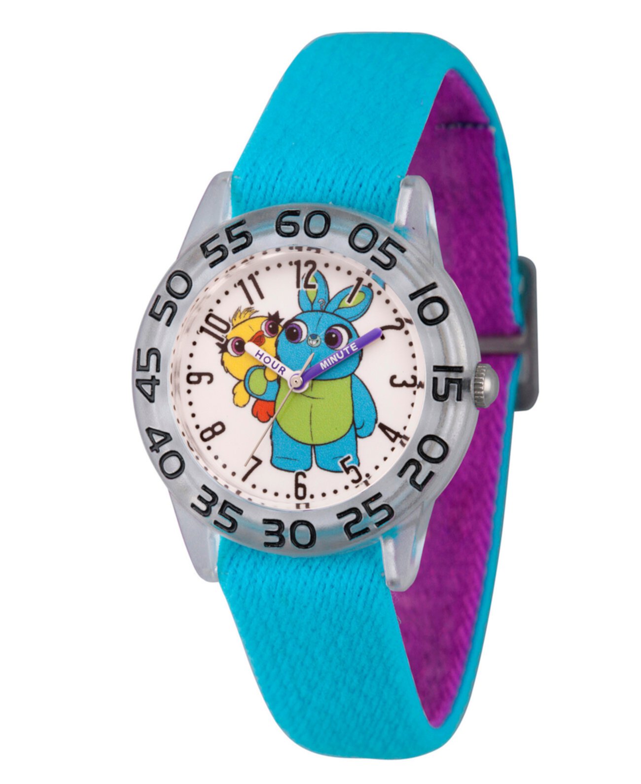 Disney Toy Story для мальчиков, 4 зайчика, даки, синие пластиковые часы-ремешок для учителя, часы 32 мм Ewatchfactory