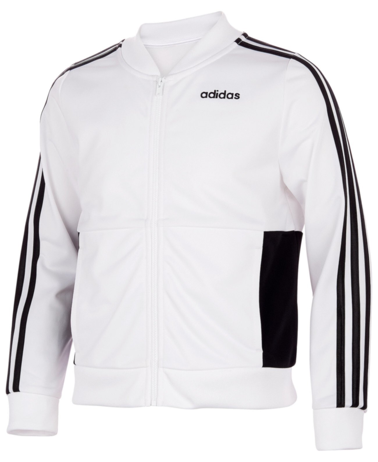 Трёхцветная спортивная куртка с логотипом Big Girls Adidas