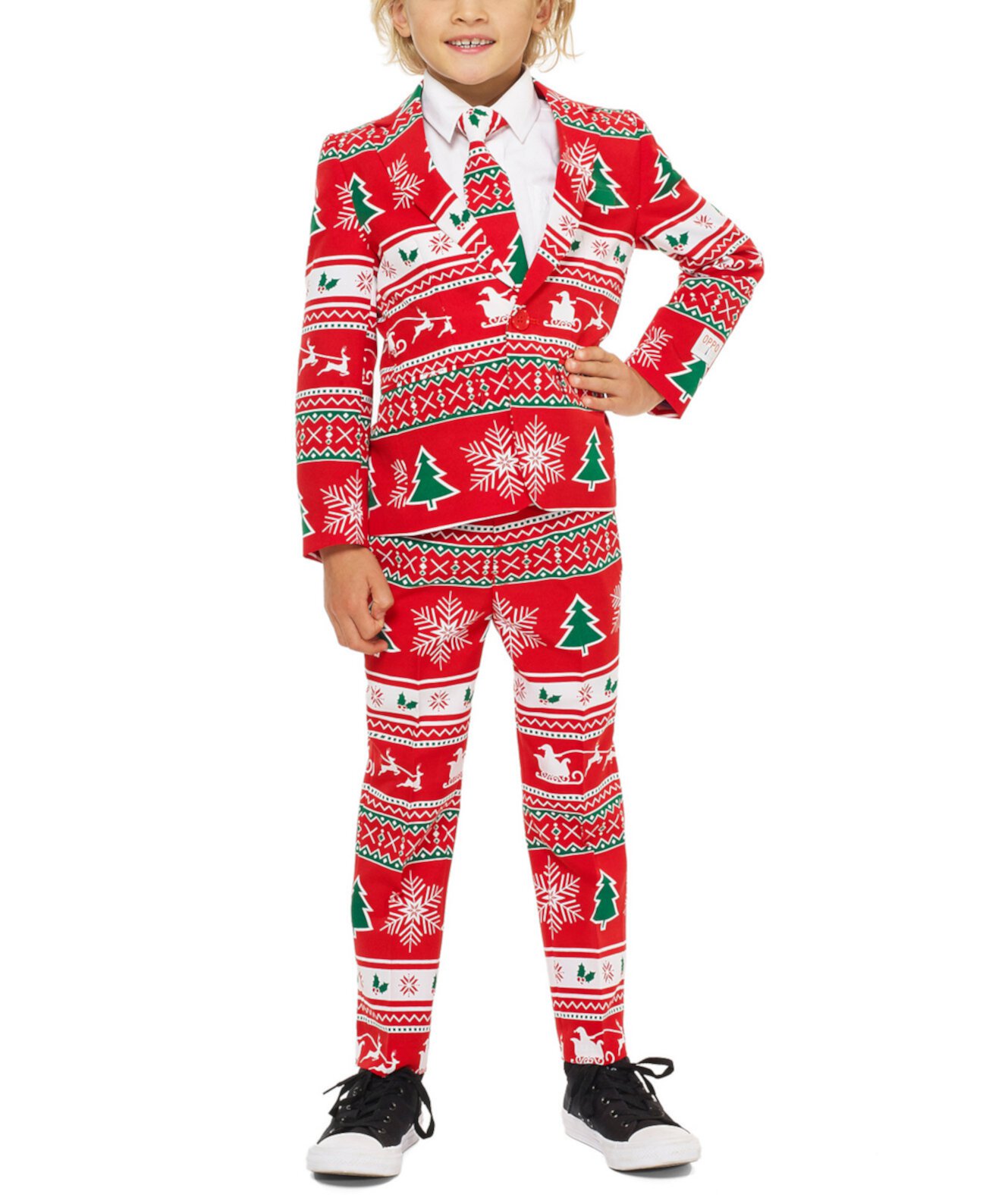 Рождественский костюм для мальчиков Winter Wonderland OppoSuits