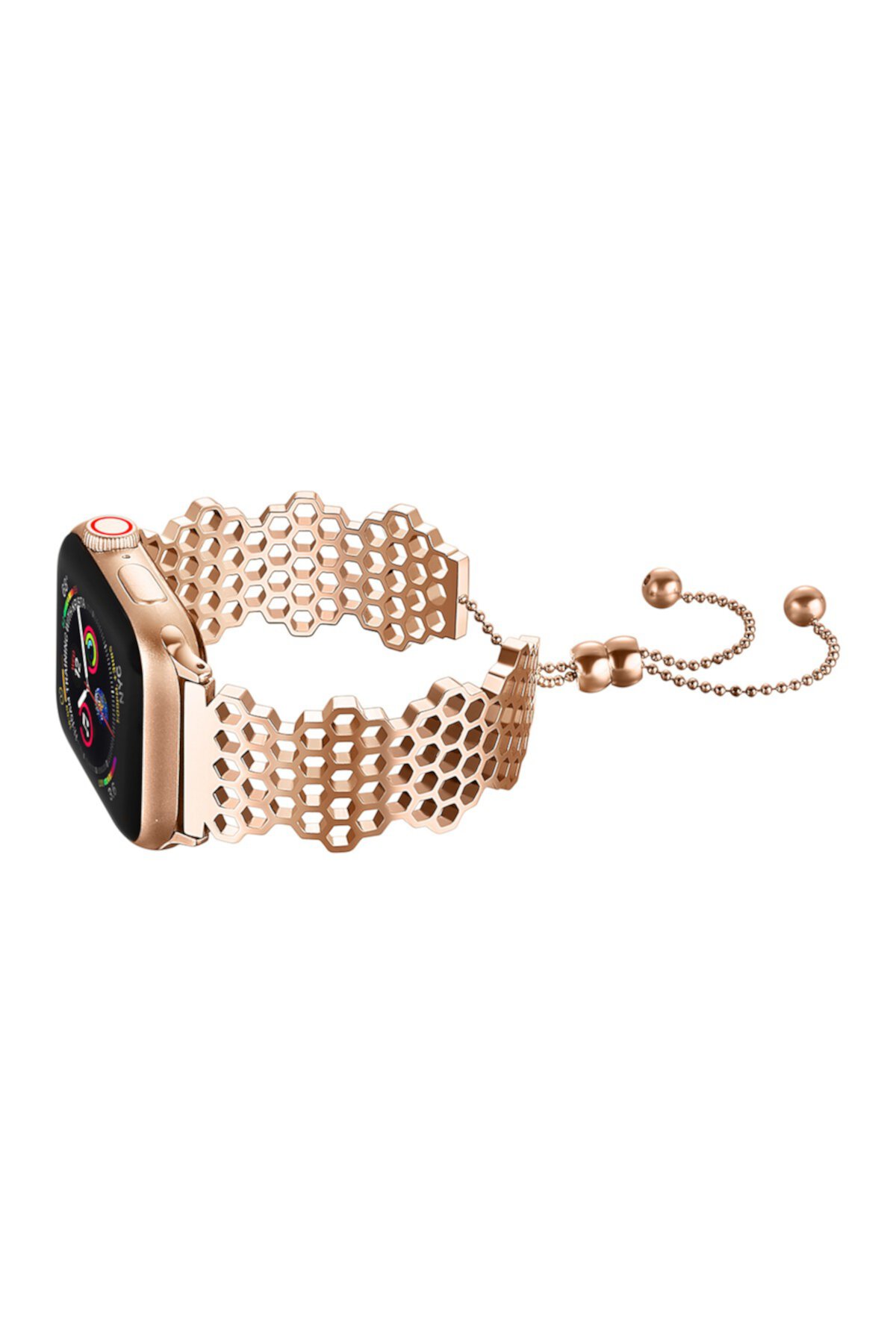 Розовое золото Дарлинг Элегантные 42мм Apple Watch 1/2/3/4 Band POSH TECH