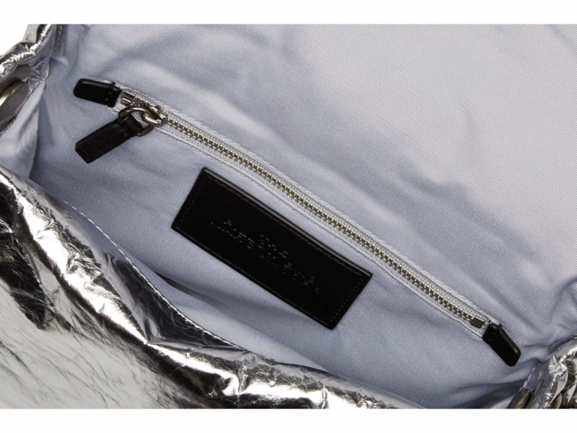 Подушка-сумка металлик Marc Jacobs