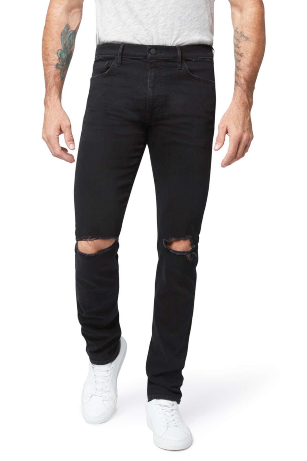 Узкие джинсы с разрезом до колен Asher Joe's Jeans