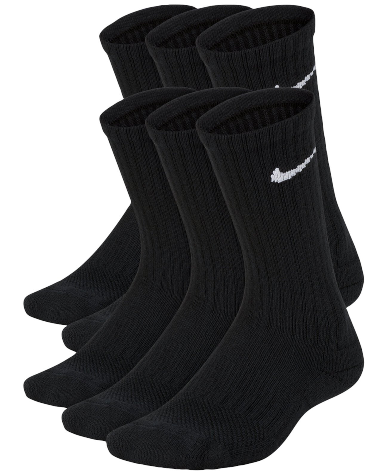 Носки Nike Для Мальчиков Big Kids' Cushioned Crew Socks, 6 Пар Nike