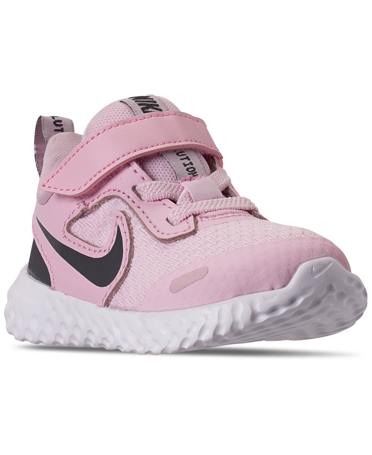 Toddler Girls Revolution 5 Беговые кроссовки с застежкой Stay-Put от финишной линии Nike