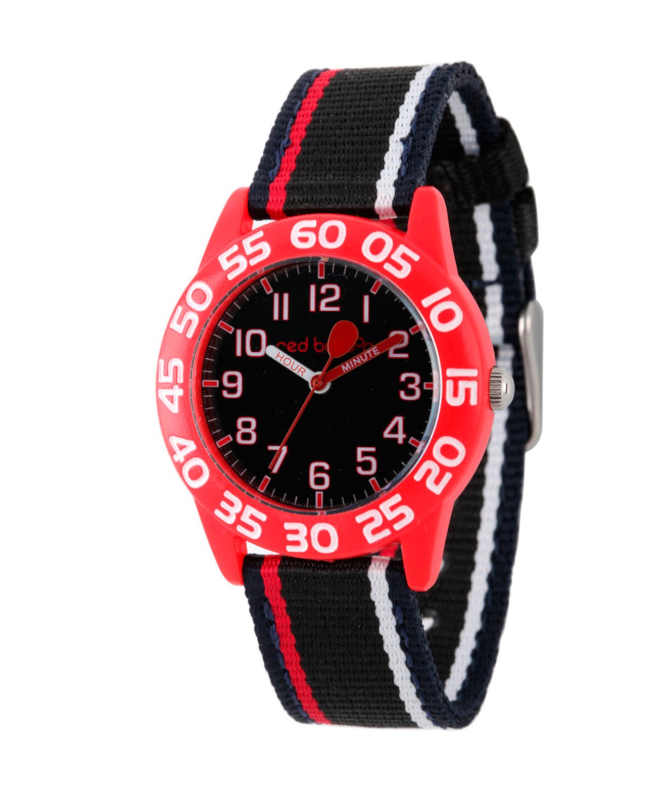 Red Balloon Boys 'Красные пластиковые часы для учителя времени Ewatchfactory