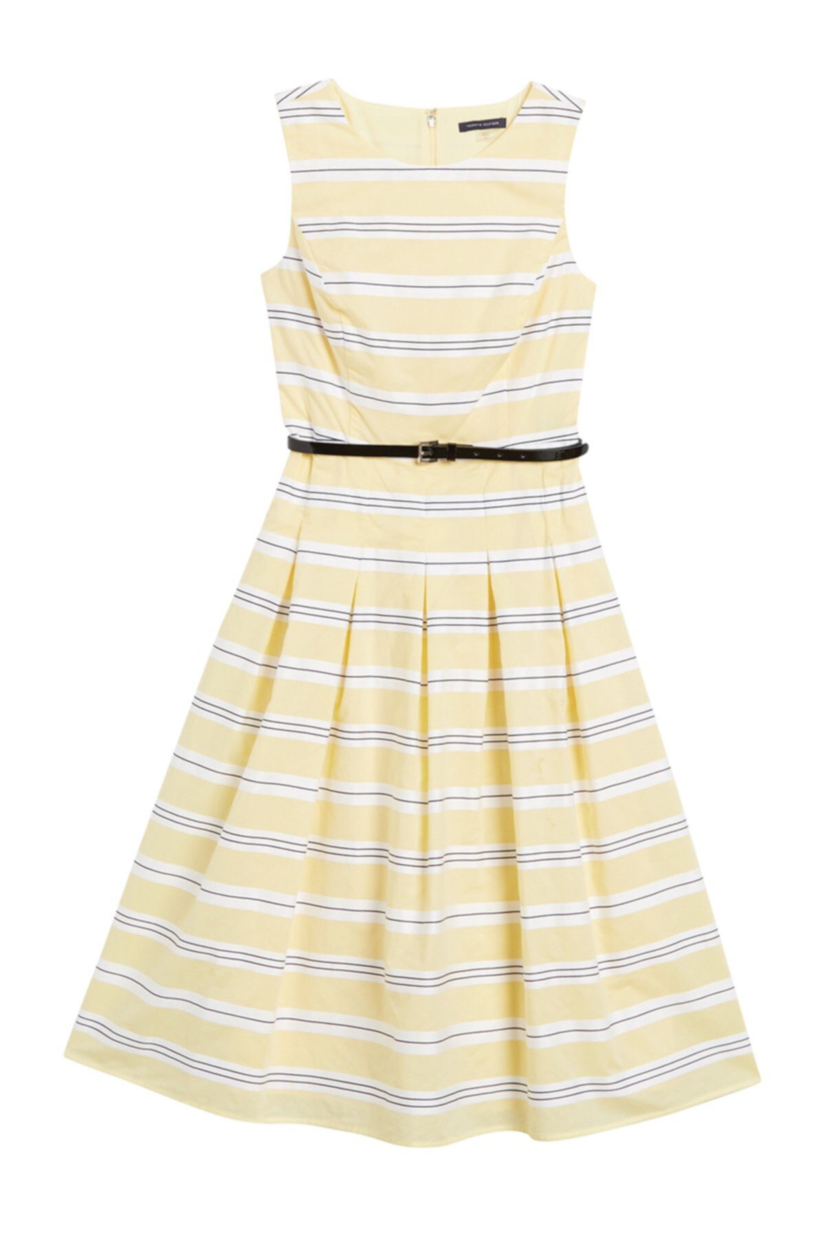 Платье в полоску с поясом и полосками Sound Stripe Tommy Hilfiger