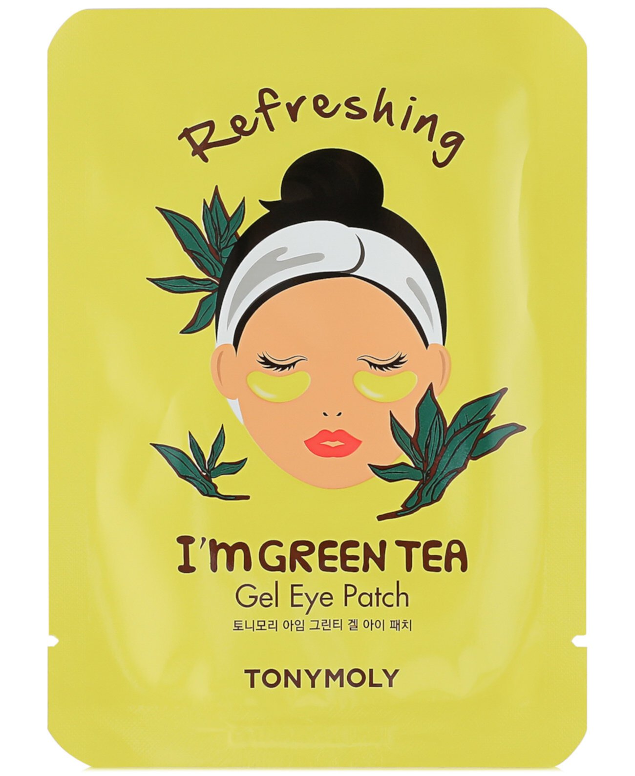 I'm Green Tea Гелевые патчи для глаз TONYMOLY
