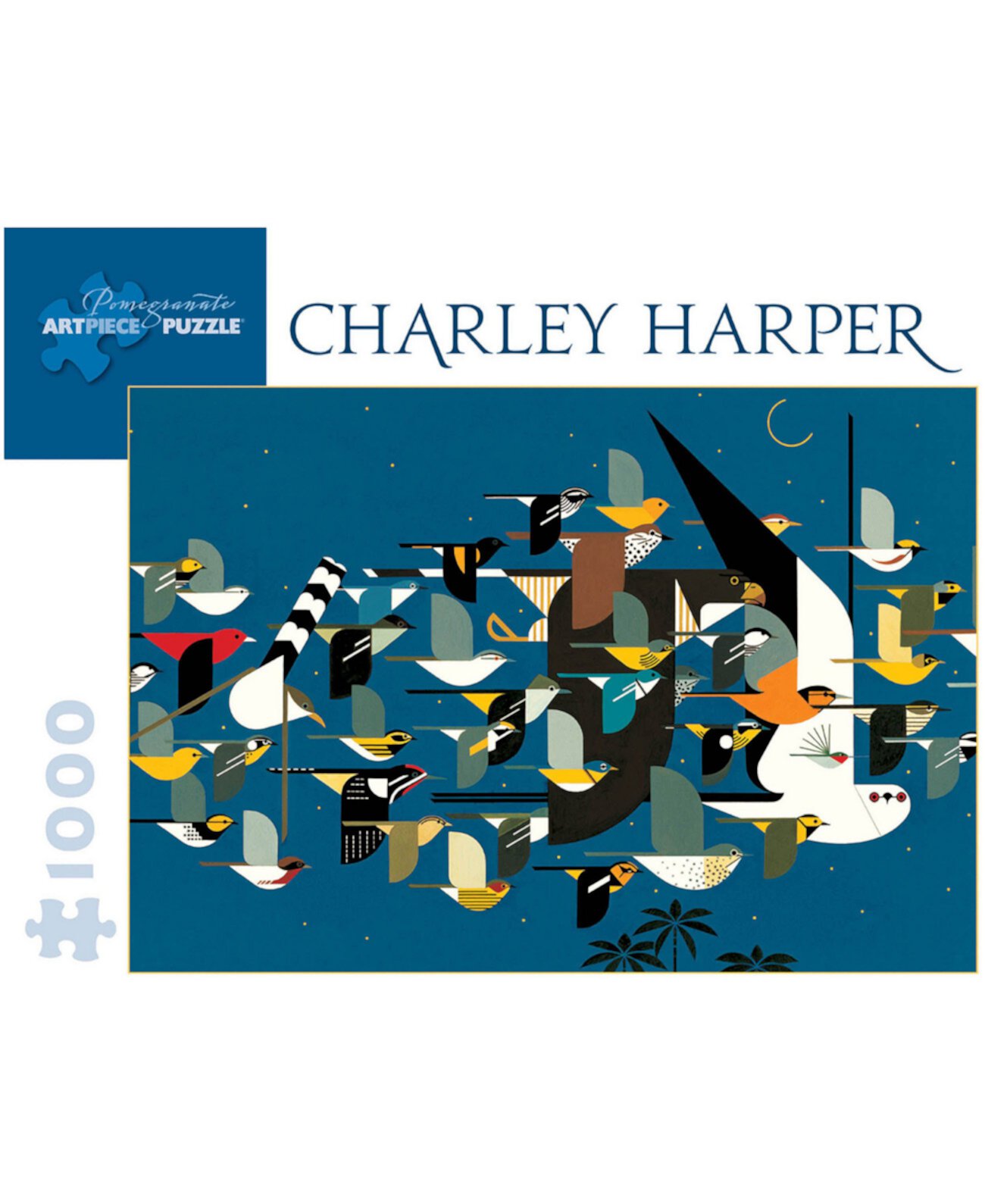 Чарли Харпер - Тайна загадки пропавших мигрантов - 1000 штук Pomegranate