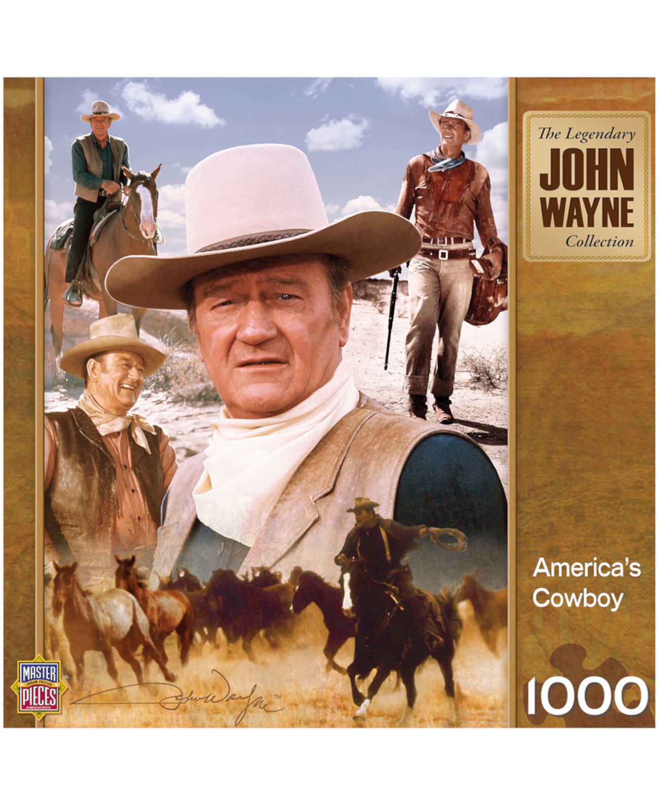 Джон Уэйн - Ковбойская головоломка Америки - 1000 шт. MasterPieces