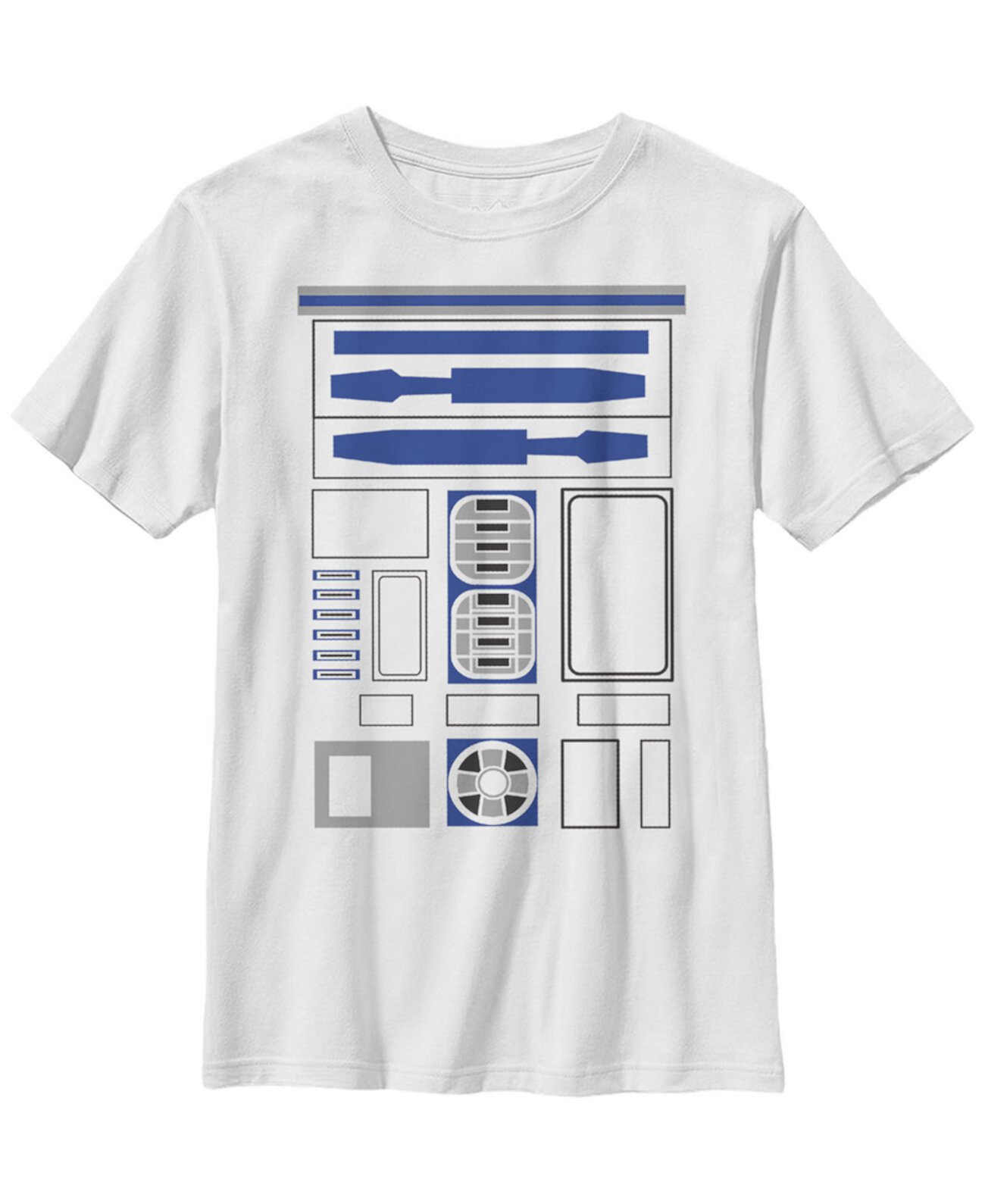 Звездные войны Big Boy's R2-D2 Униформа футболка с коротким рукавом FIFTH SUN