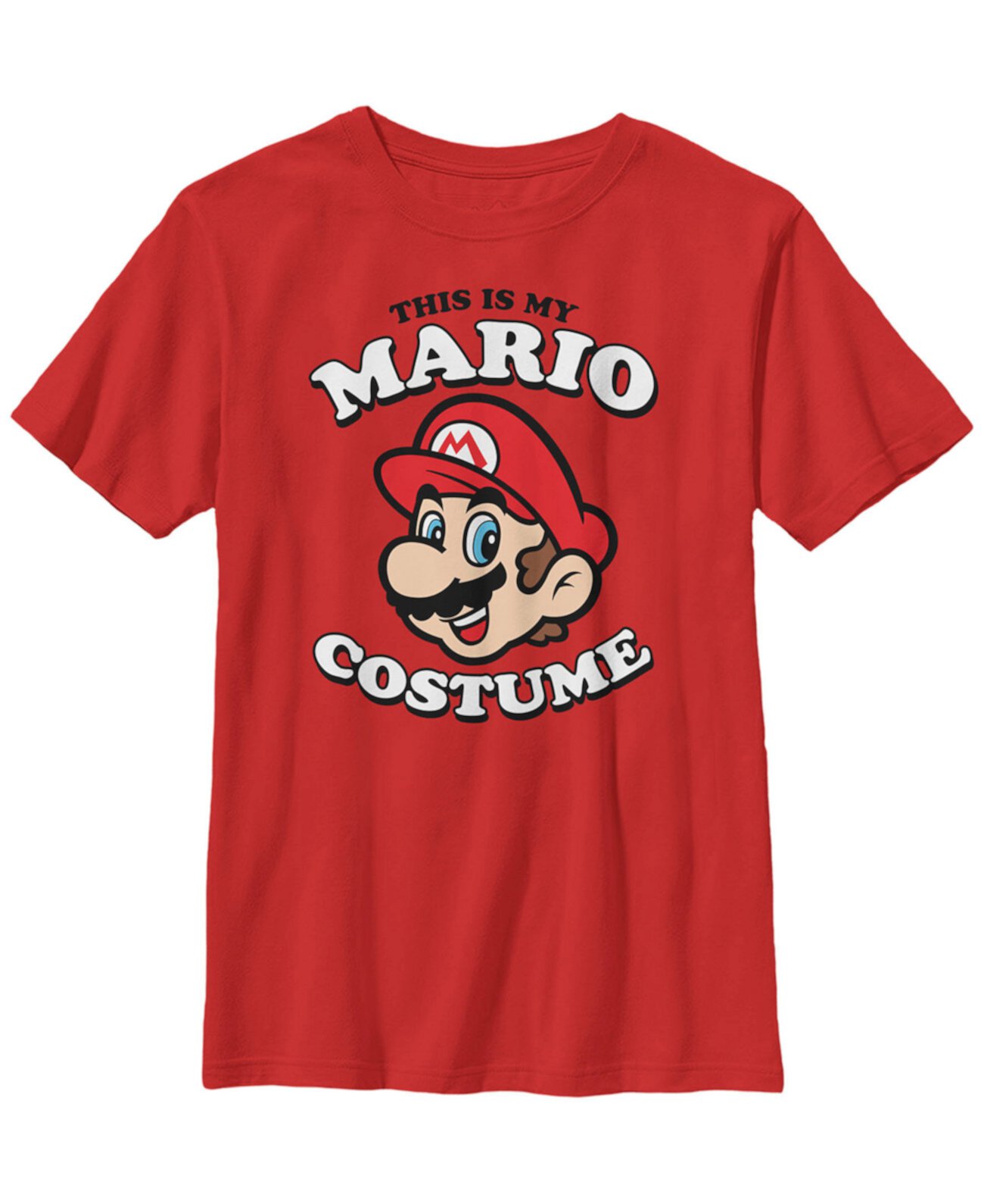 Костюм Nintendo Big Boy's Super Mario My Mario с коротким рукавом FIFTH SUN
