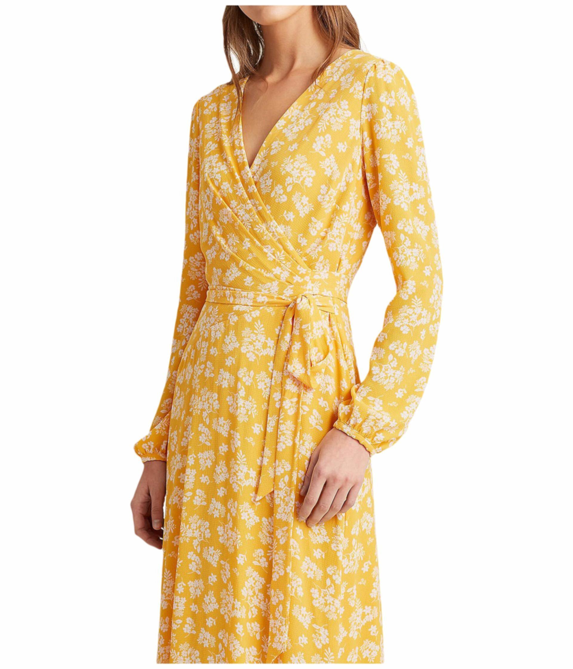 Платье с цветочным принтом Franny Westbury Ralph Lauren
