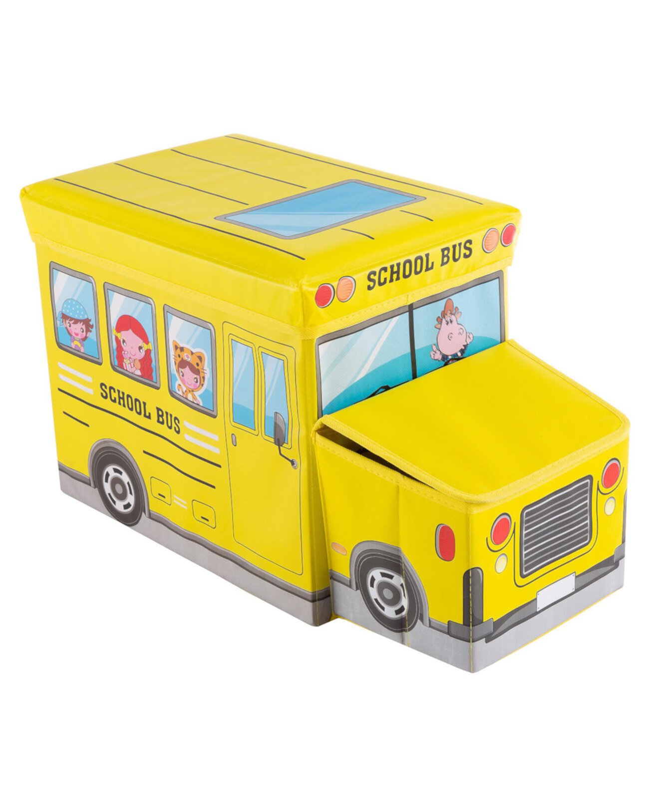 Складной грузовик Школьный автобус Toybox Trademark Global