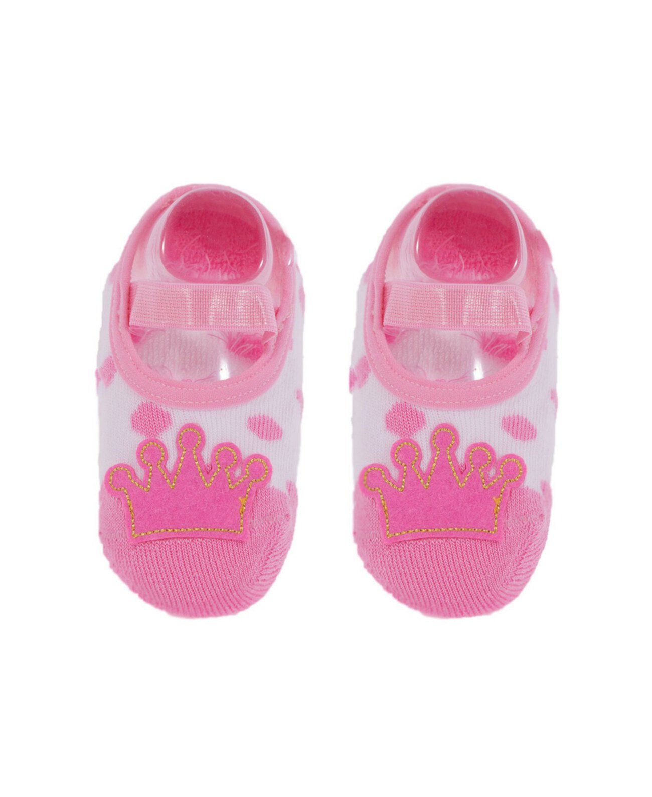 Носки для малышей и маленьких девочек с аппликацией короны NWALKS
