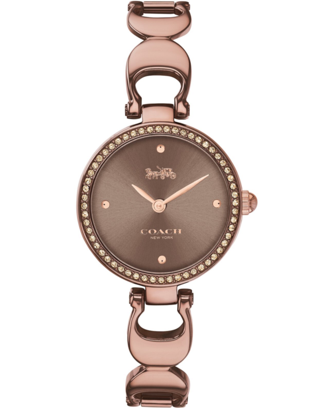Купить часы цвет серебро Женские парковые коричневые часы с браслетом ...