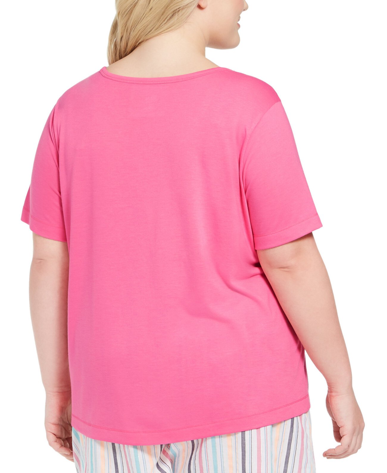 Пижамная футболка большого размера, созданная для Macy's Jenni