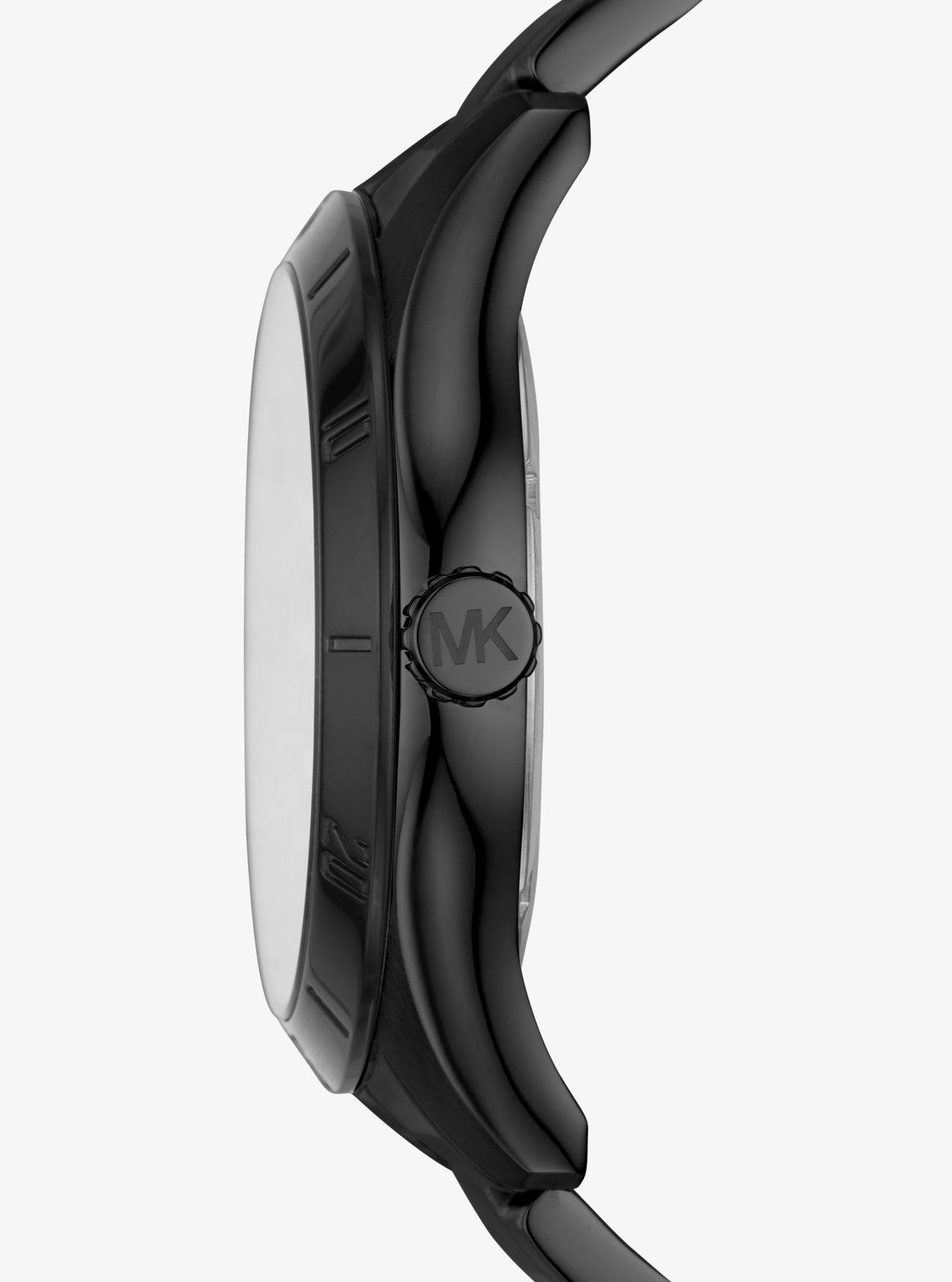 Крупногабаритные часы Layton в черном цвете Michael Kors