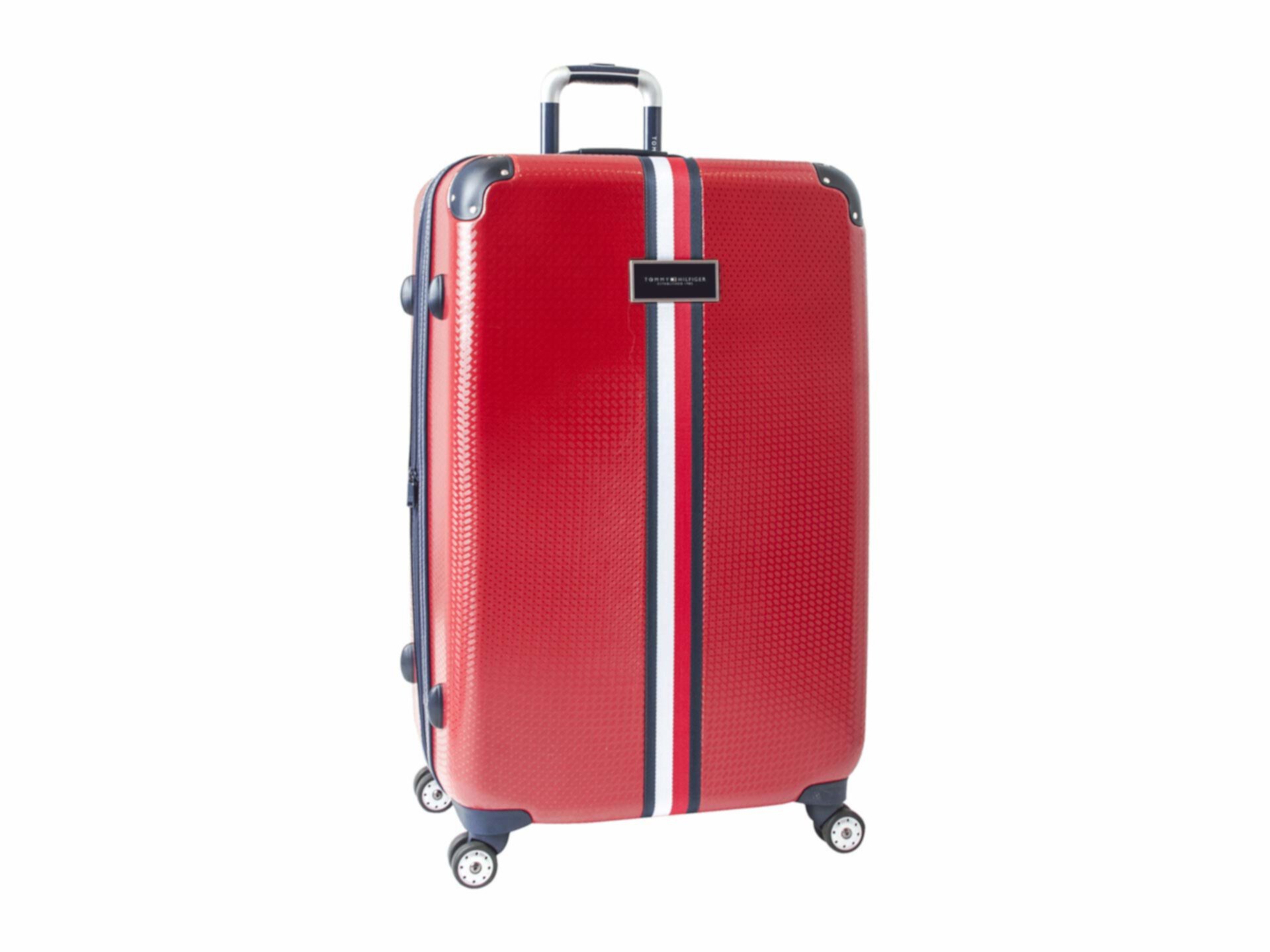 28-дюймовый вертикальный чемодан Basketweave Tommy Hilfiger