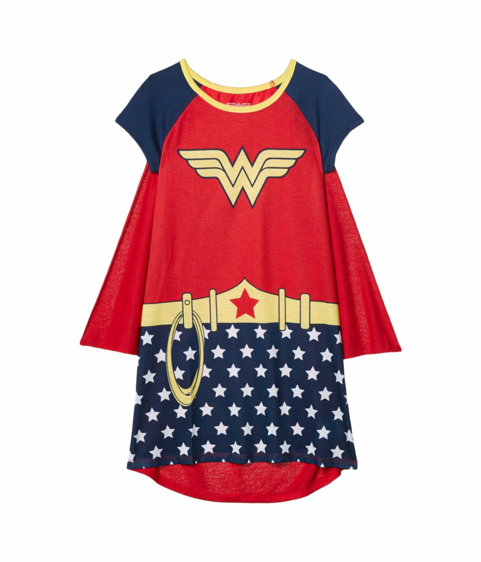 Платье Wonder Woman с мысом (Маленькие дети / Большие дети) Komar Kids