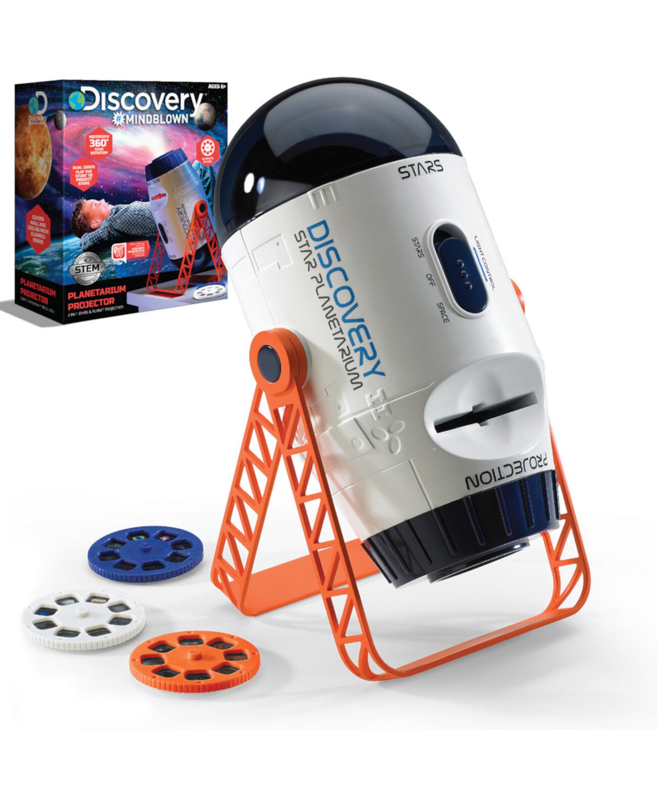 Игрушечный проектор Discovery Mindblown для космоса и планетария Discovery Mindblown