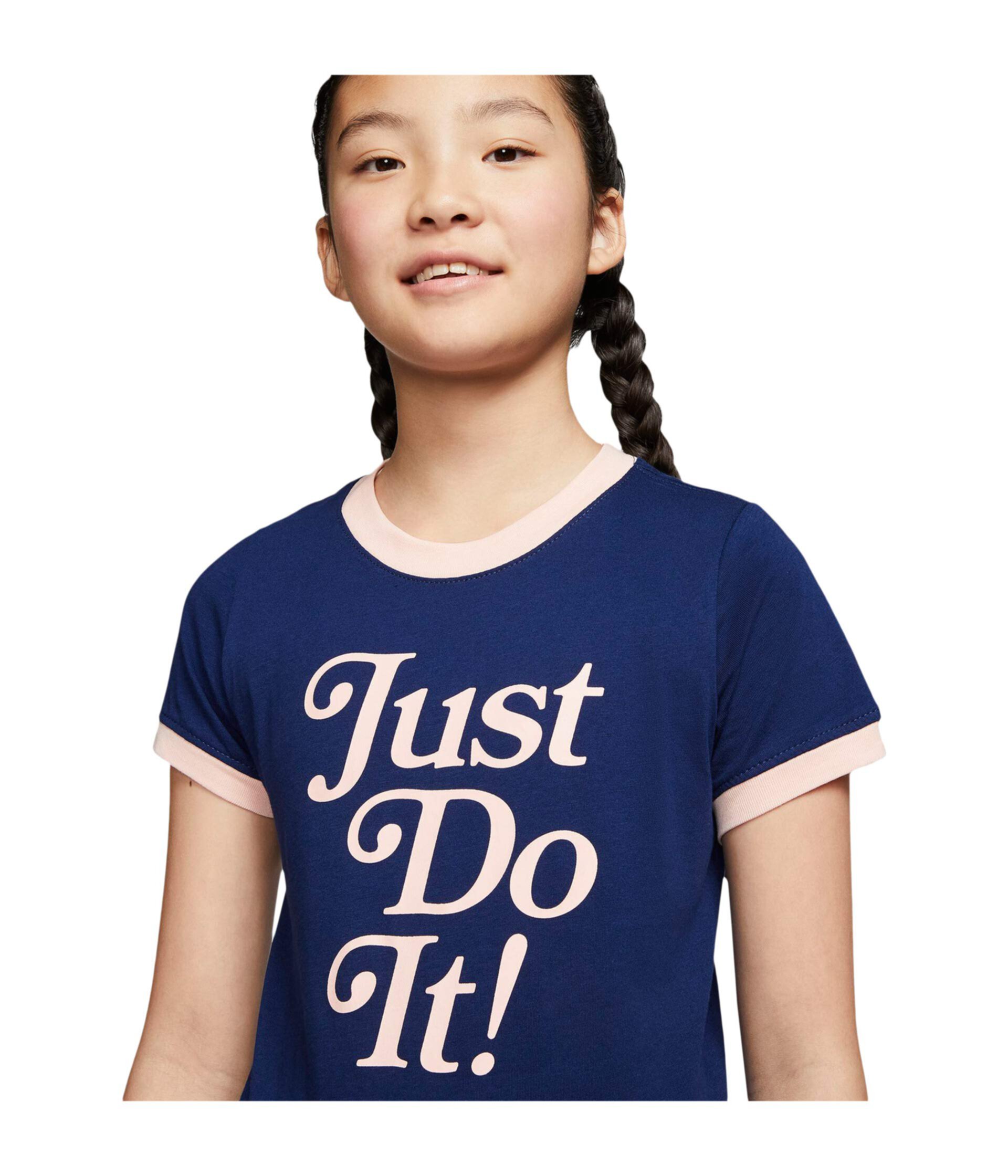 NSW Go Just Do It Tee (Маленькие дети / Большие дети) Nike Kids