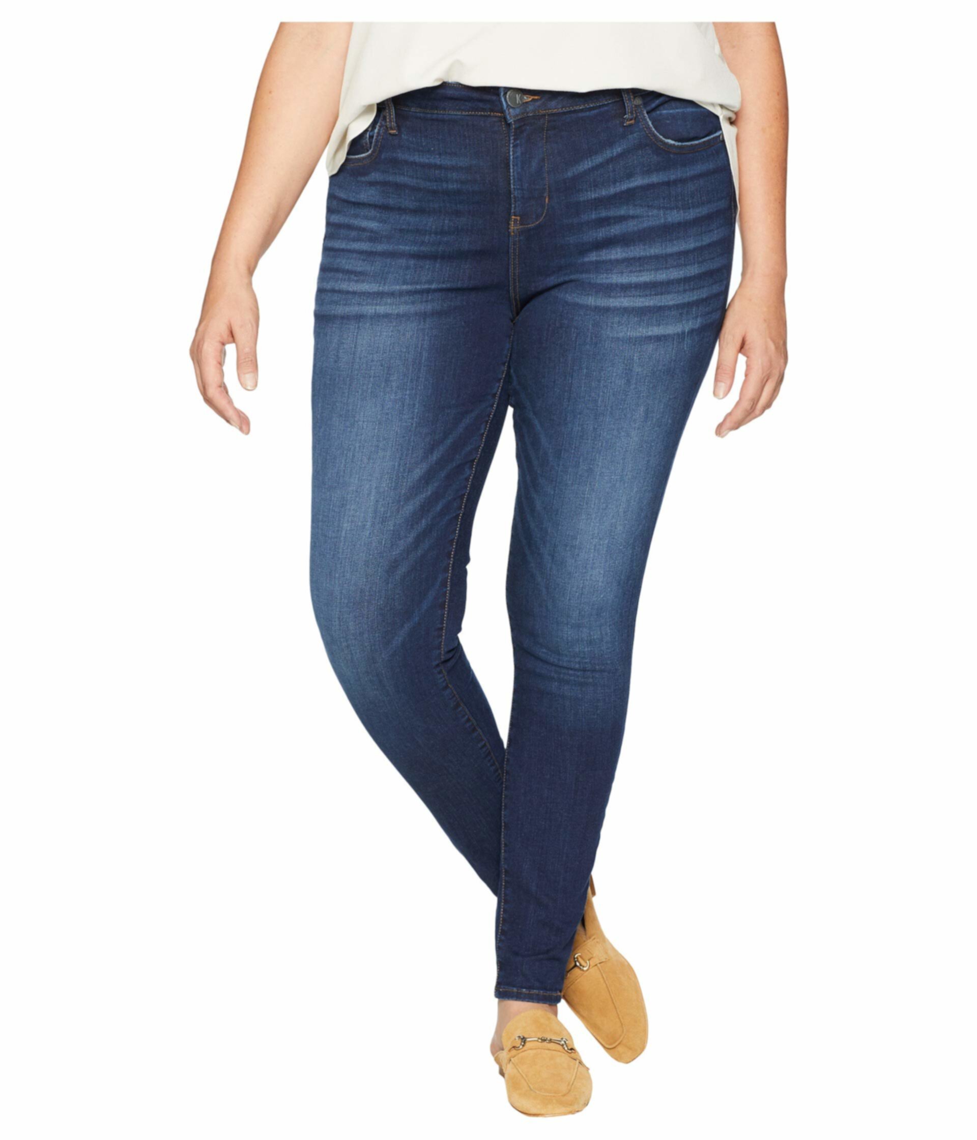 Узкие джинсы Mia с высокой талией большого размера KUT from the Kloth