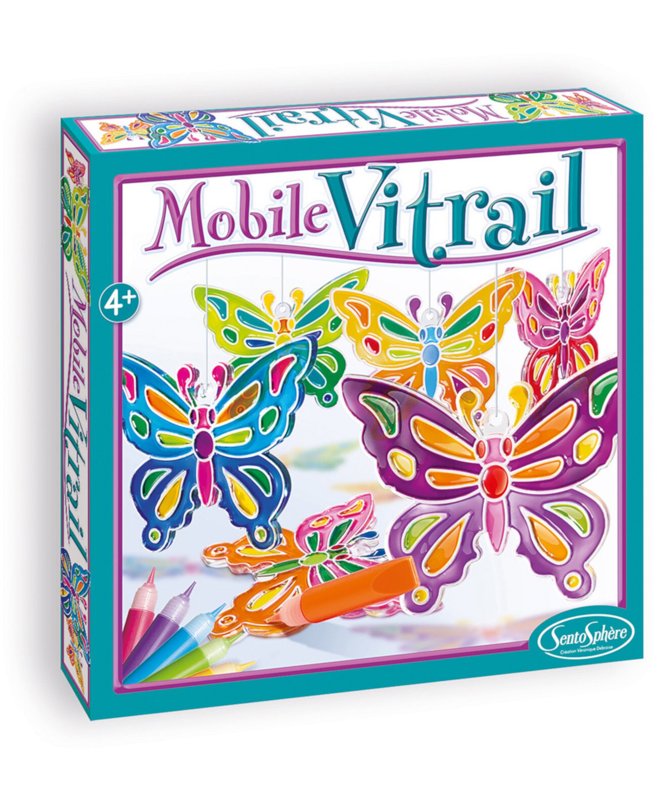 Мобильный Vitrail - Хрустальные бабочки SentoSphere USA